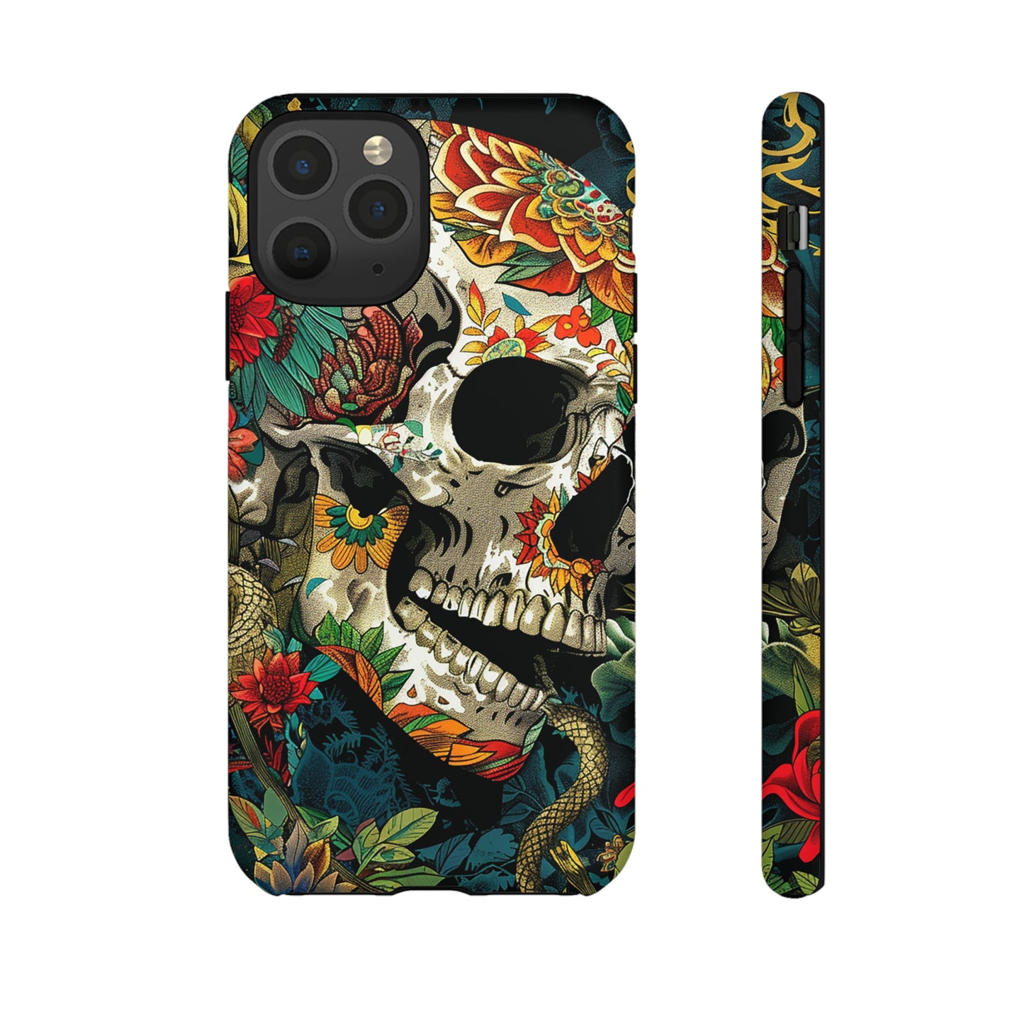 Tough Phone Case Skull 01