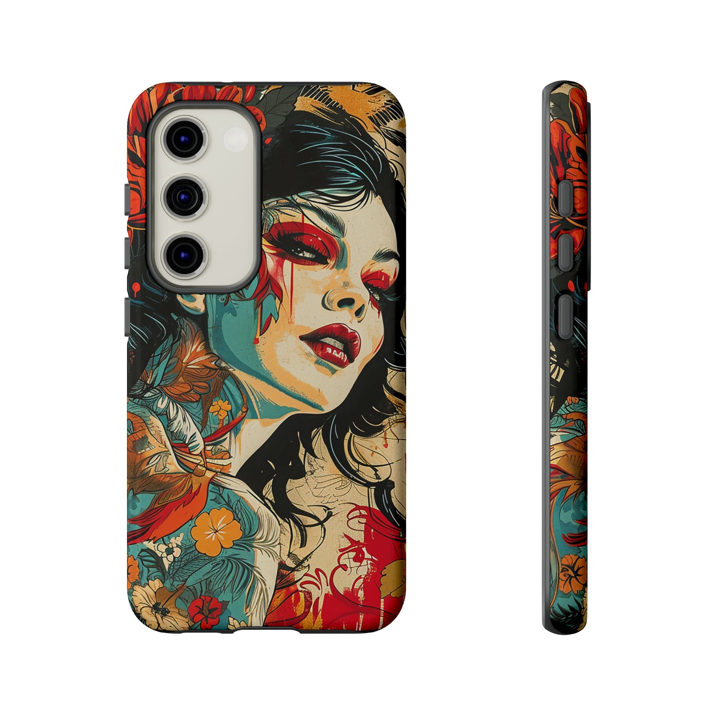 Tough Phone Case Lady 01