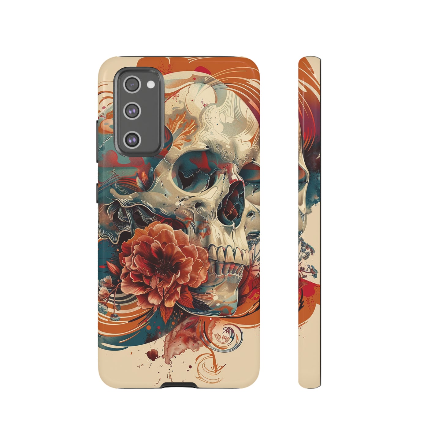 Tough Phone Case Skull 04