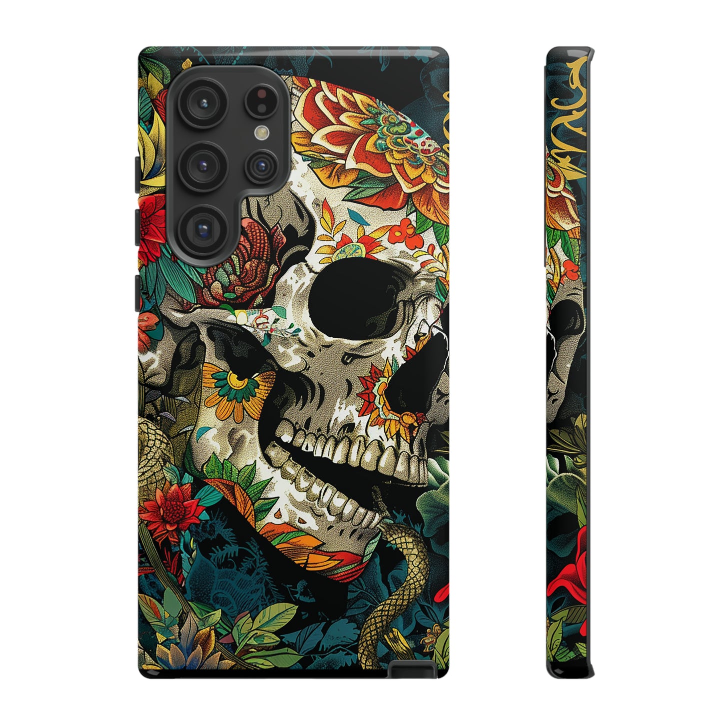 Tough Phone Case Skull 01