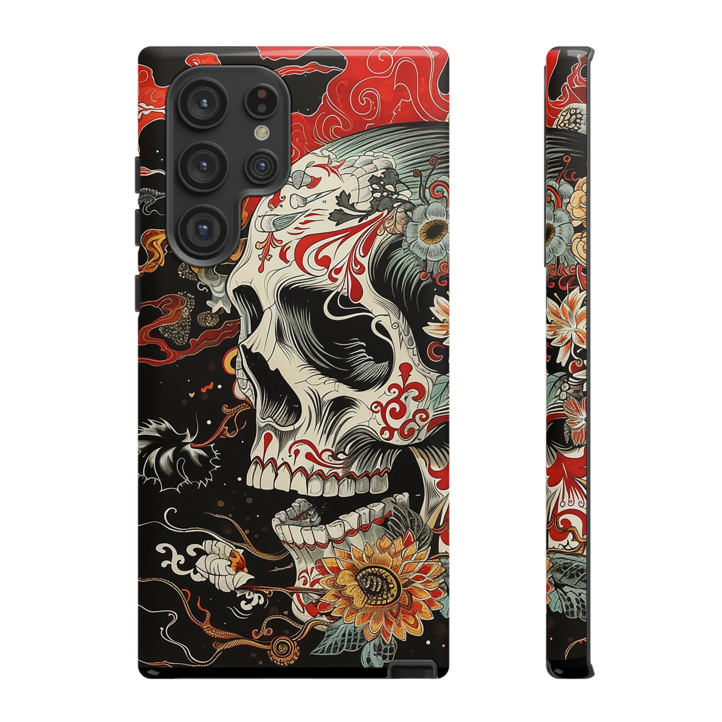 Tough Phone Case Skull 07