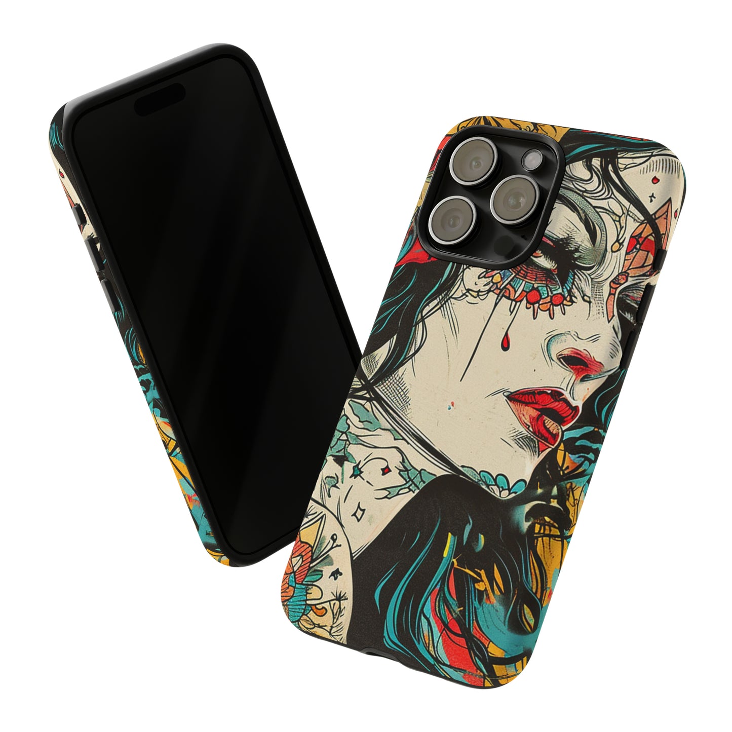 Tough Phone Case Lady 02