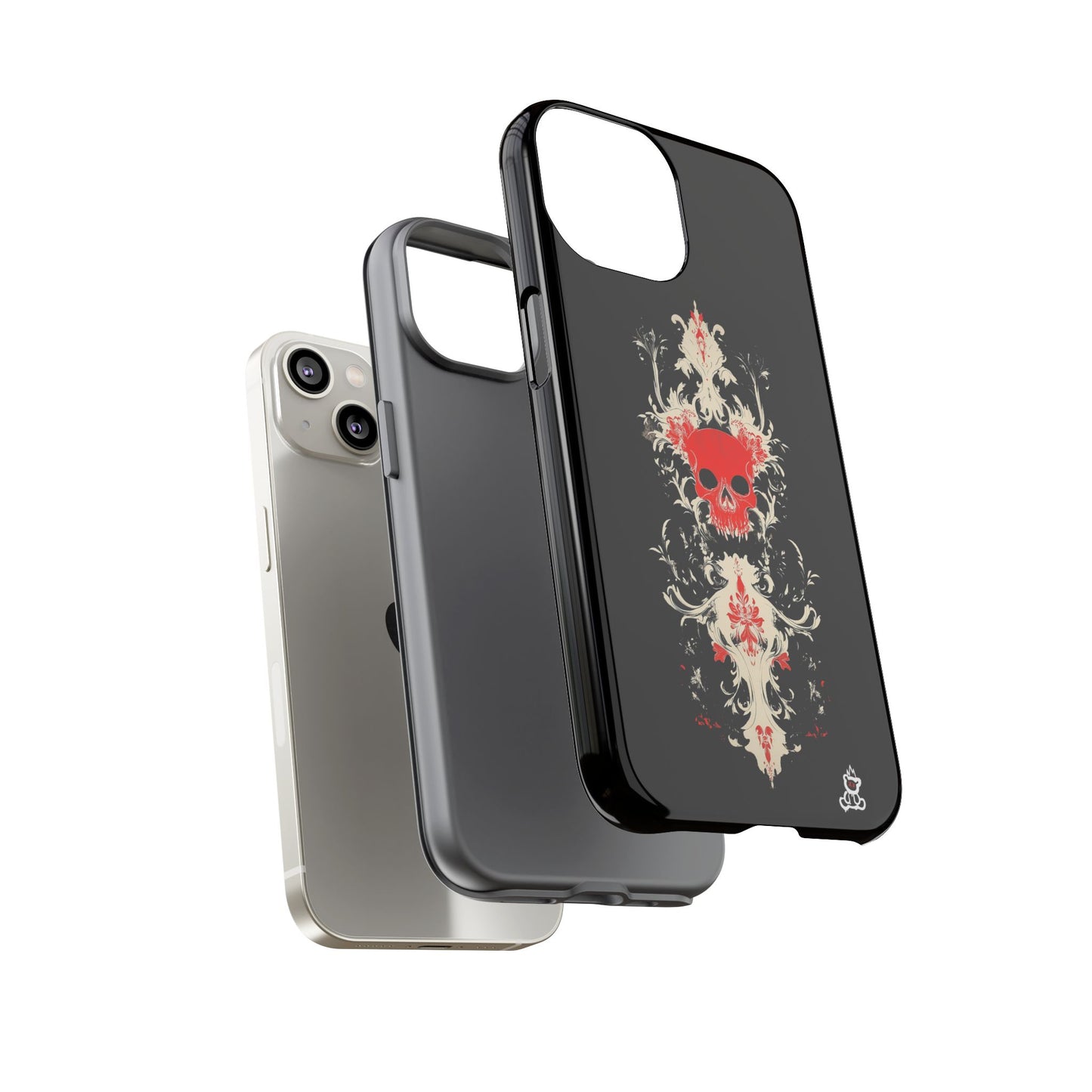 Tough Cases: Crimson Baroque Skull