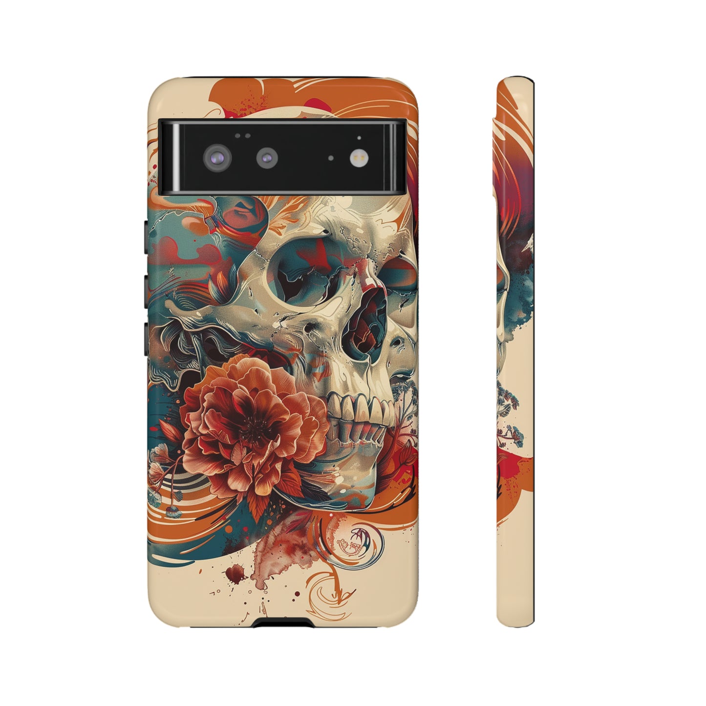 Tough Phone Case Skull 04