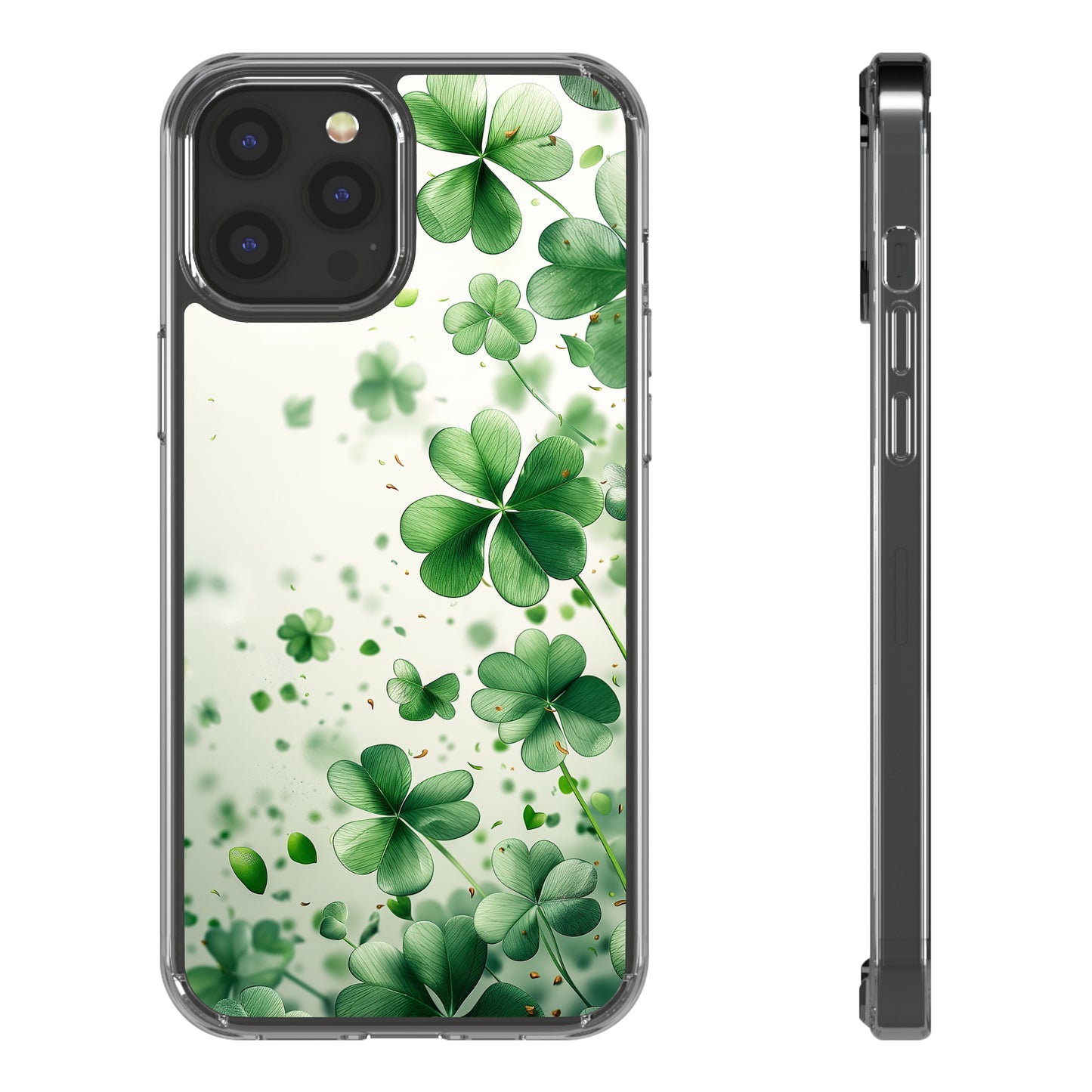 Clear Phone Cases Shamrock