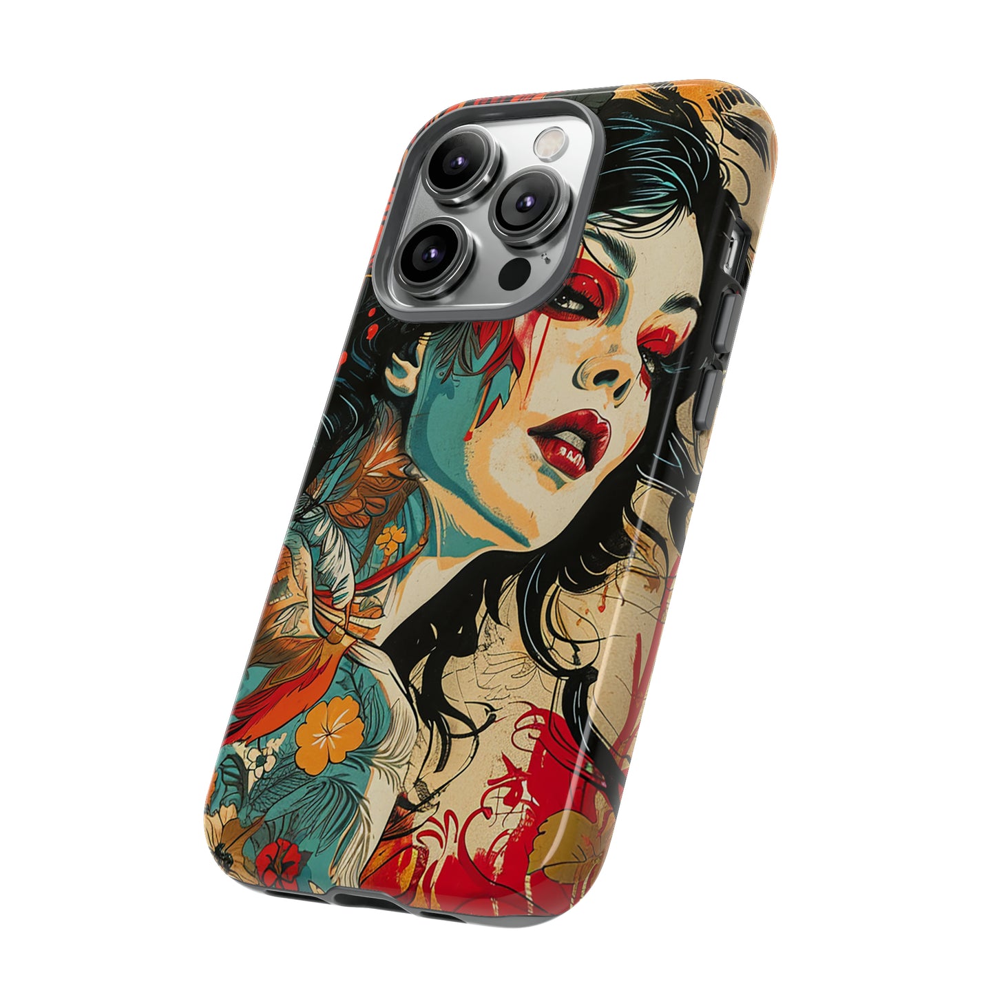 Tough Phone Case Lady 01