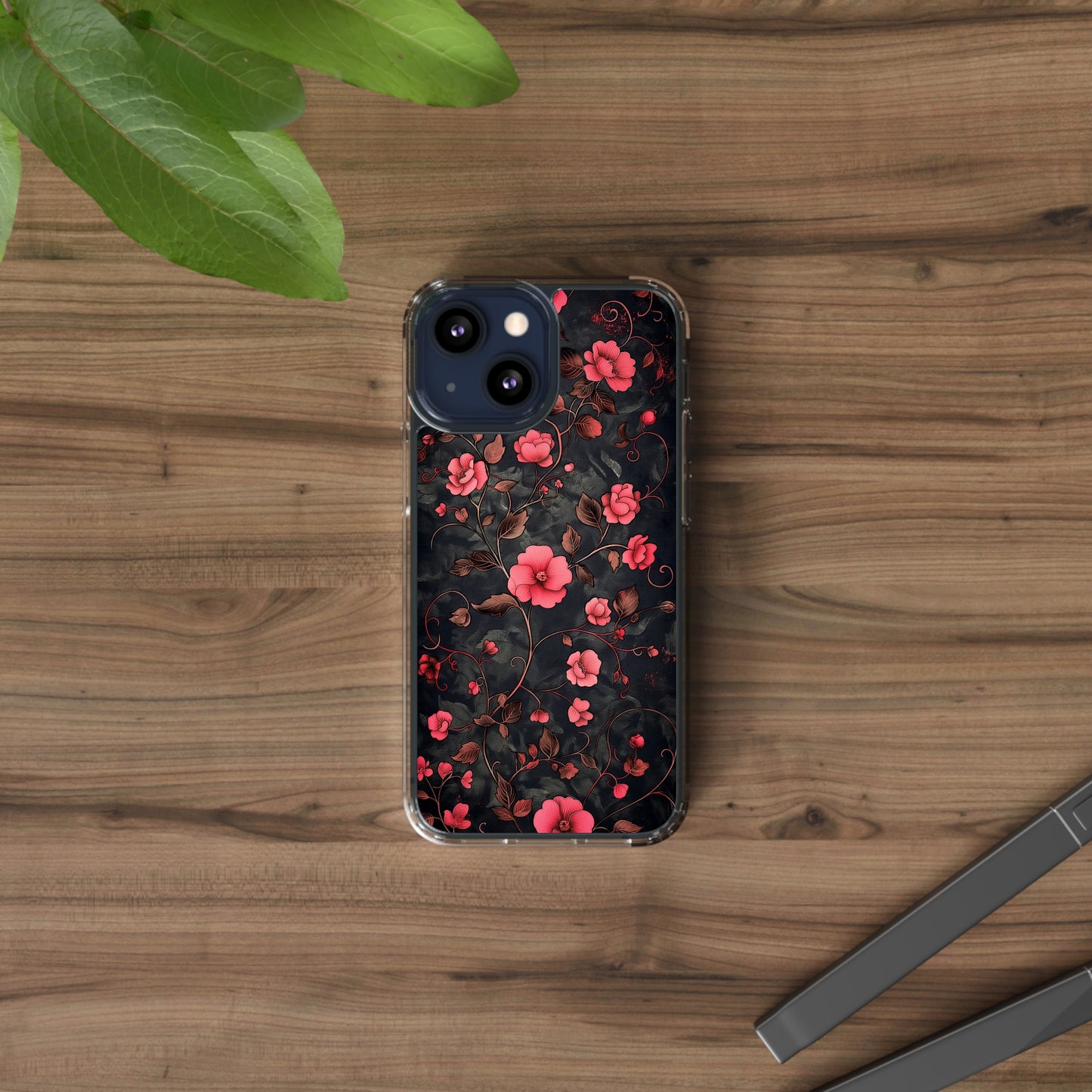 Clear Phone Cases Floral Art