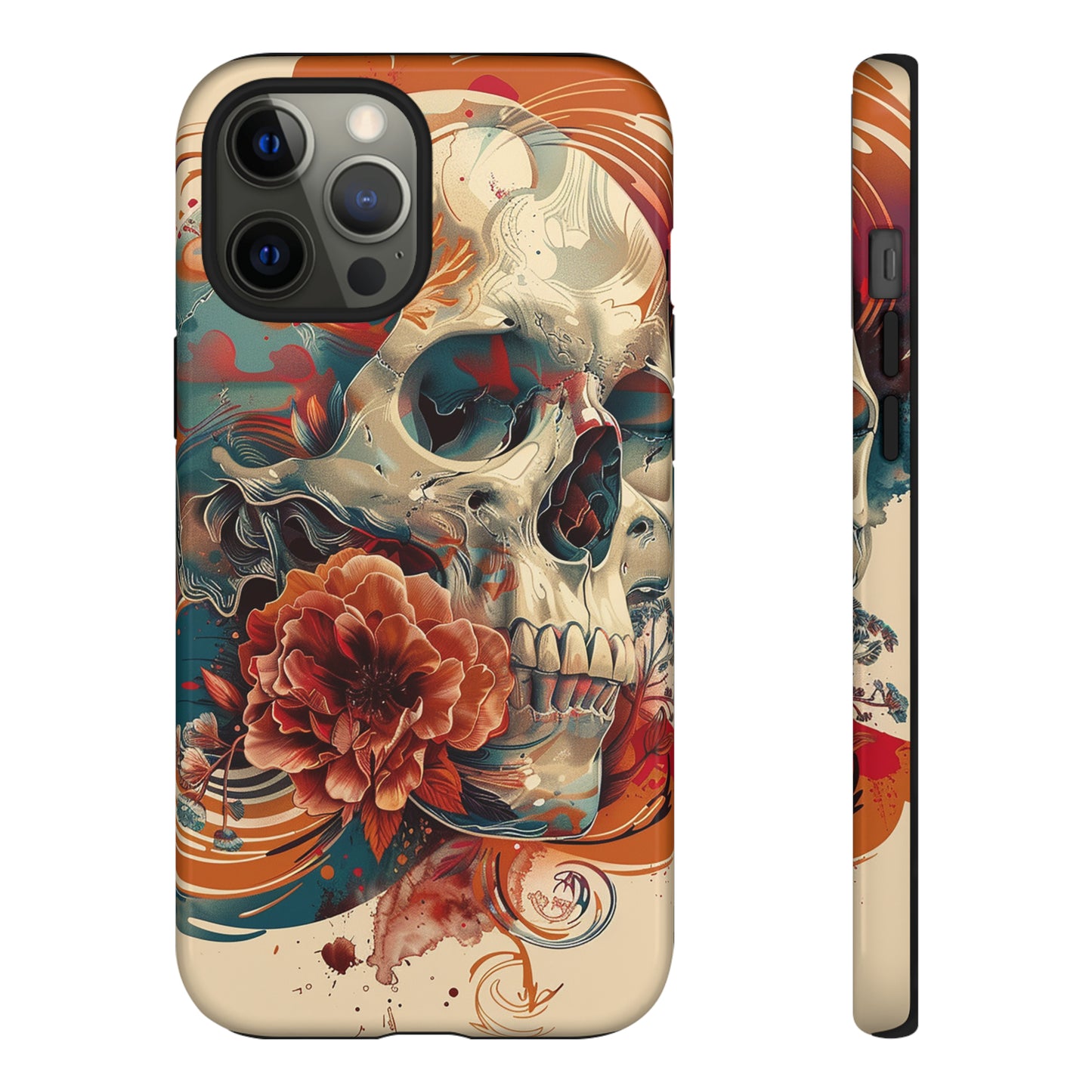 Tough Phone Case Skull 04