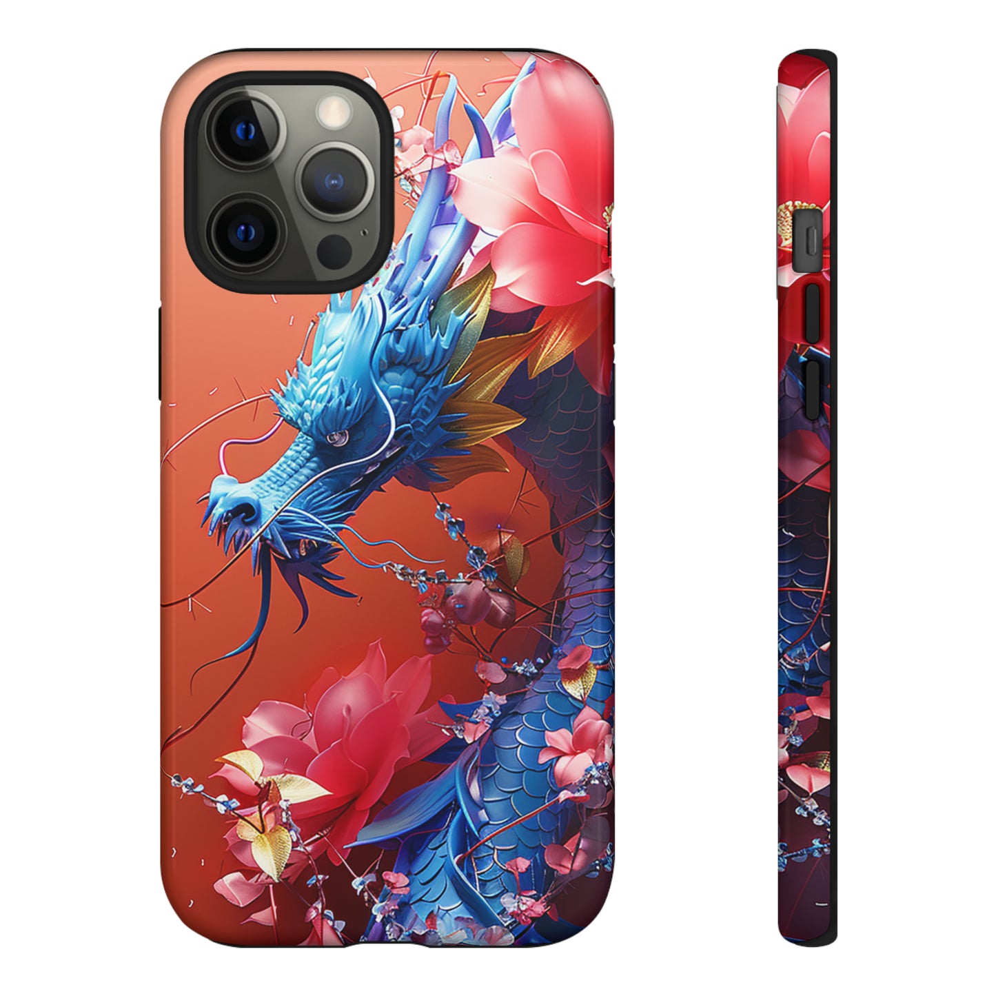 Tough Phone Cases Azure Serpent