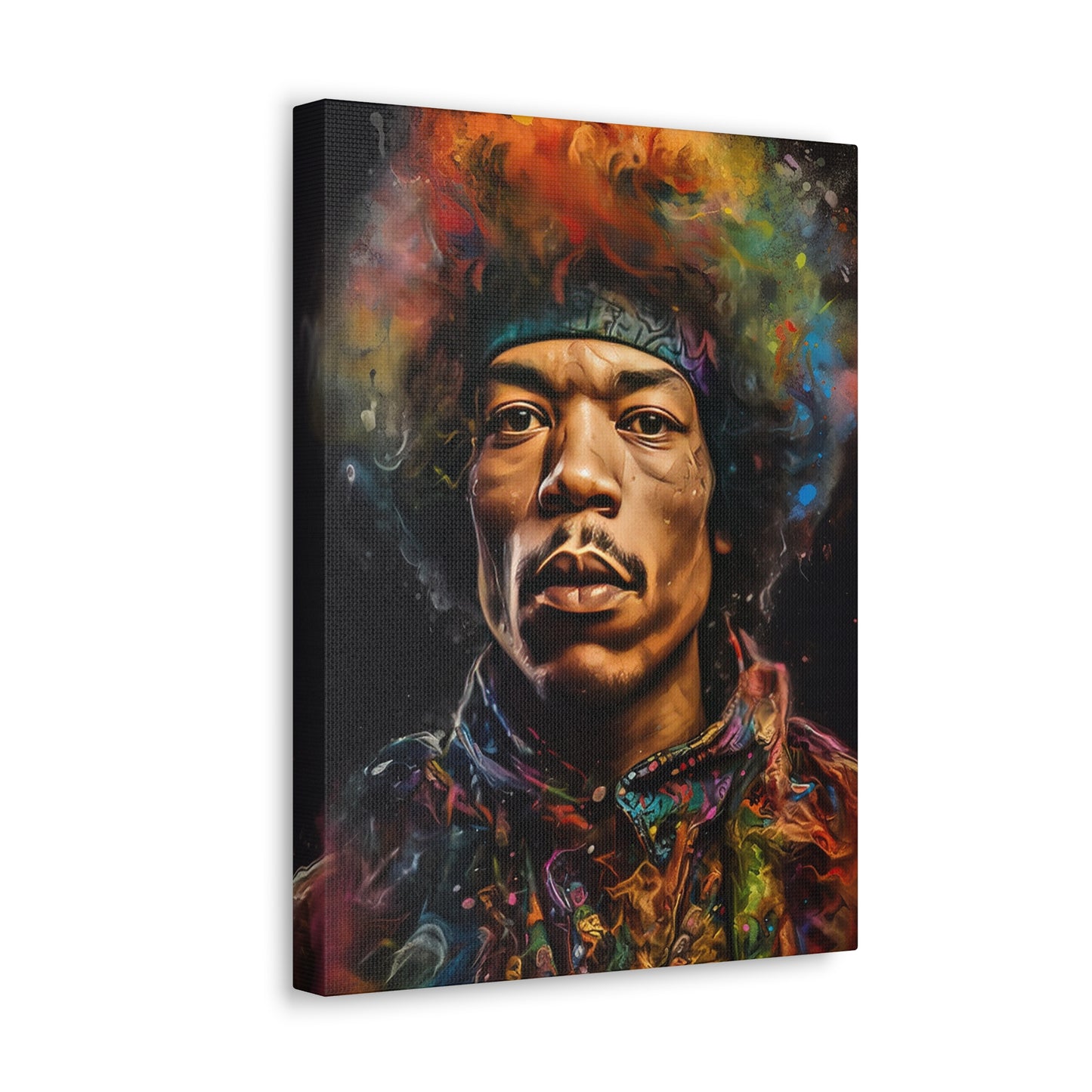 Electric Soul Jimi Hendrix on Canvas