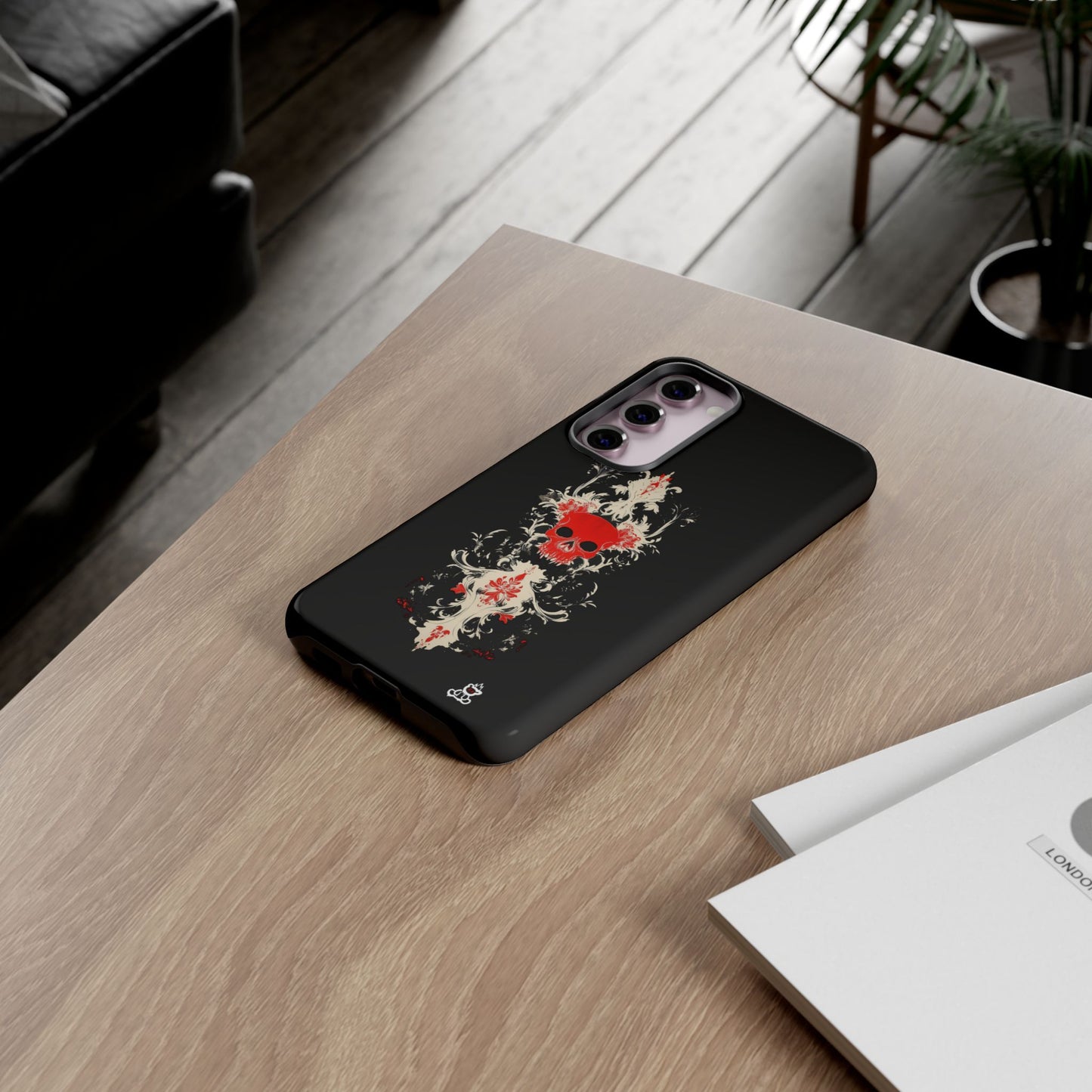 Tough Cases: Crimson Baroque Skull