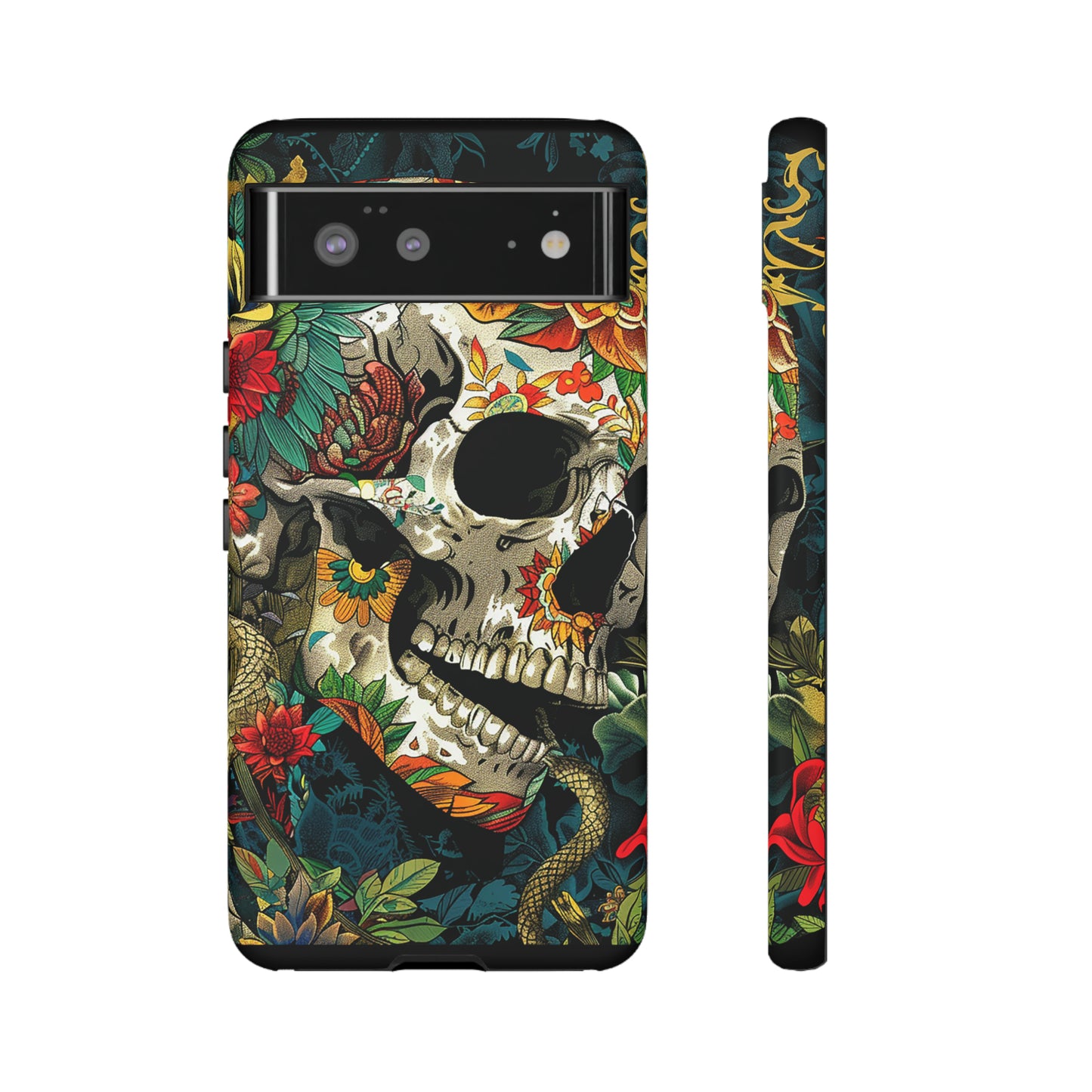 Tough Phone Case Skull 01