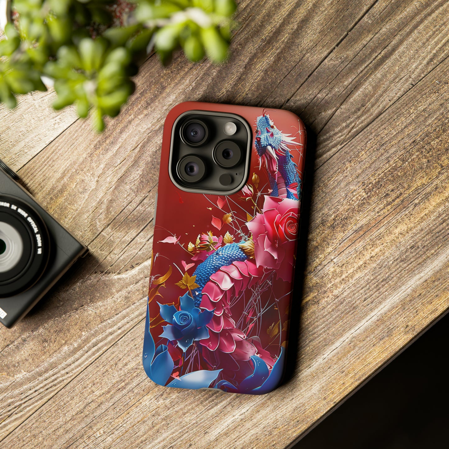 Tough Phone Cases Dragon's Blossom