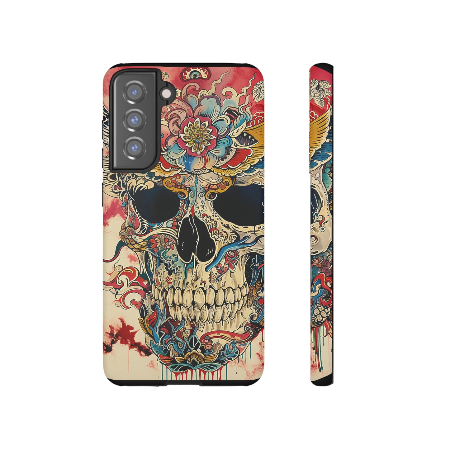 Tough Phone Case Skull 06