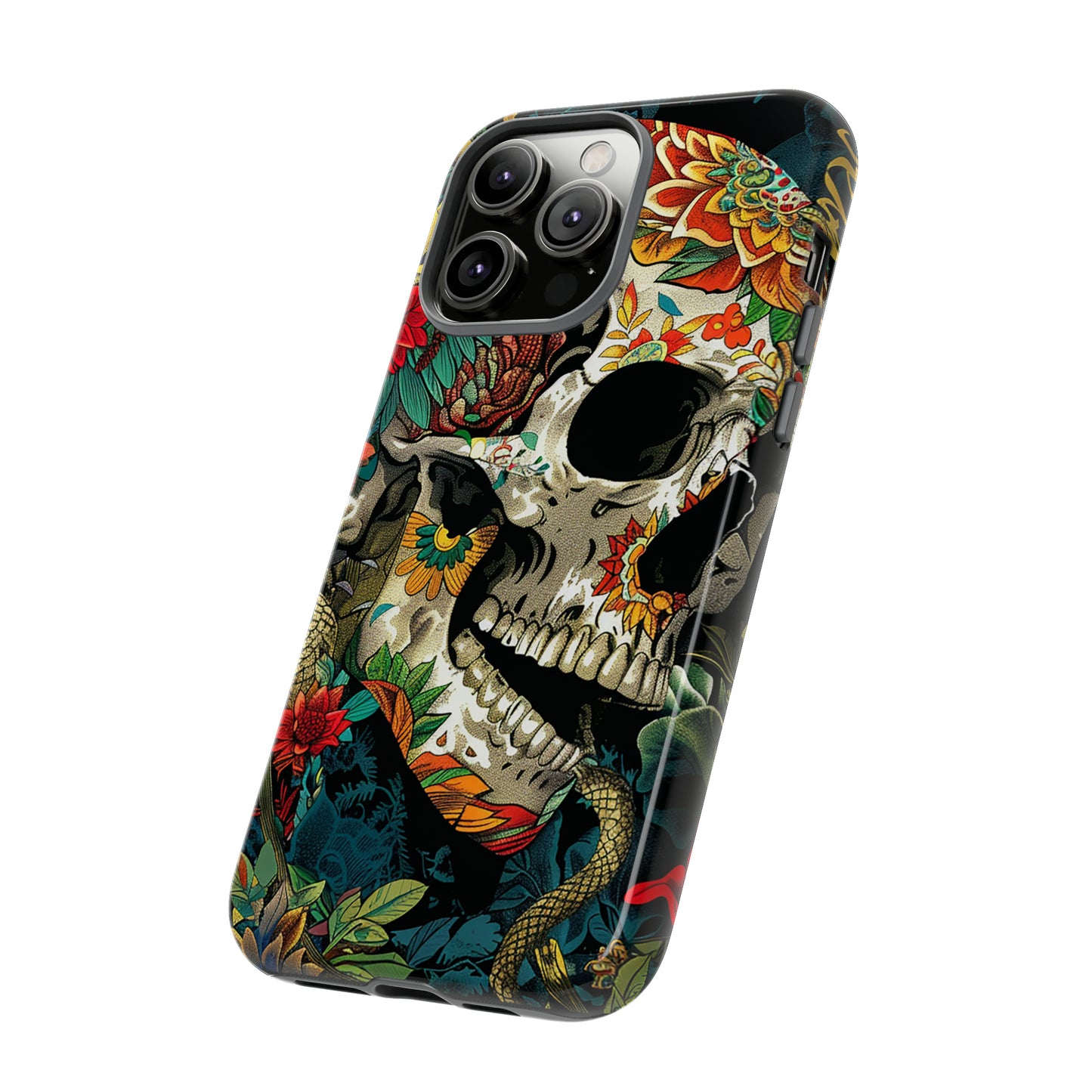 Tough Phone Case Skull 01