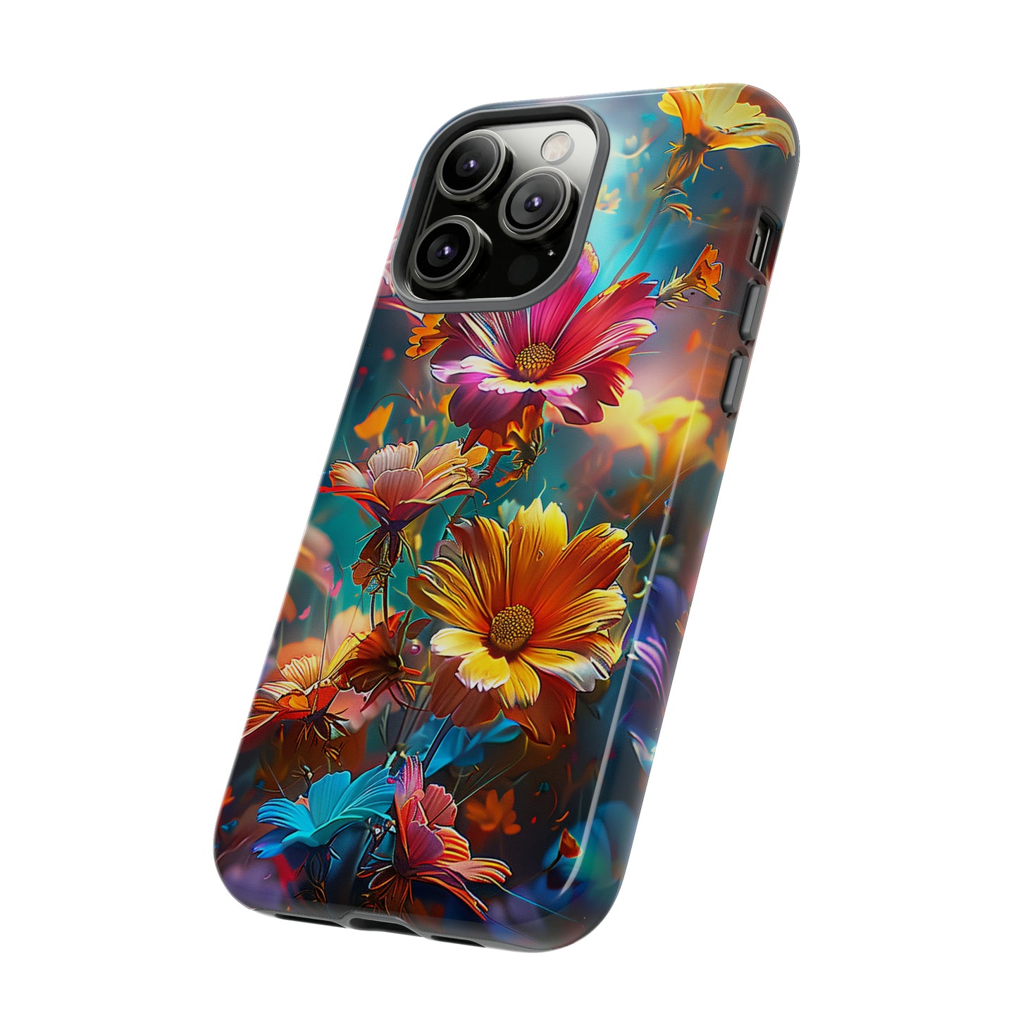 Tough Phone Case Flower 01