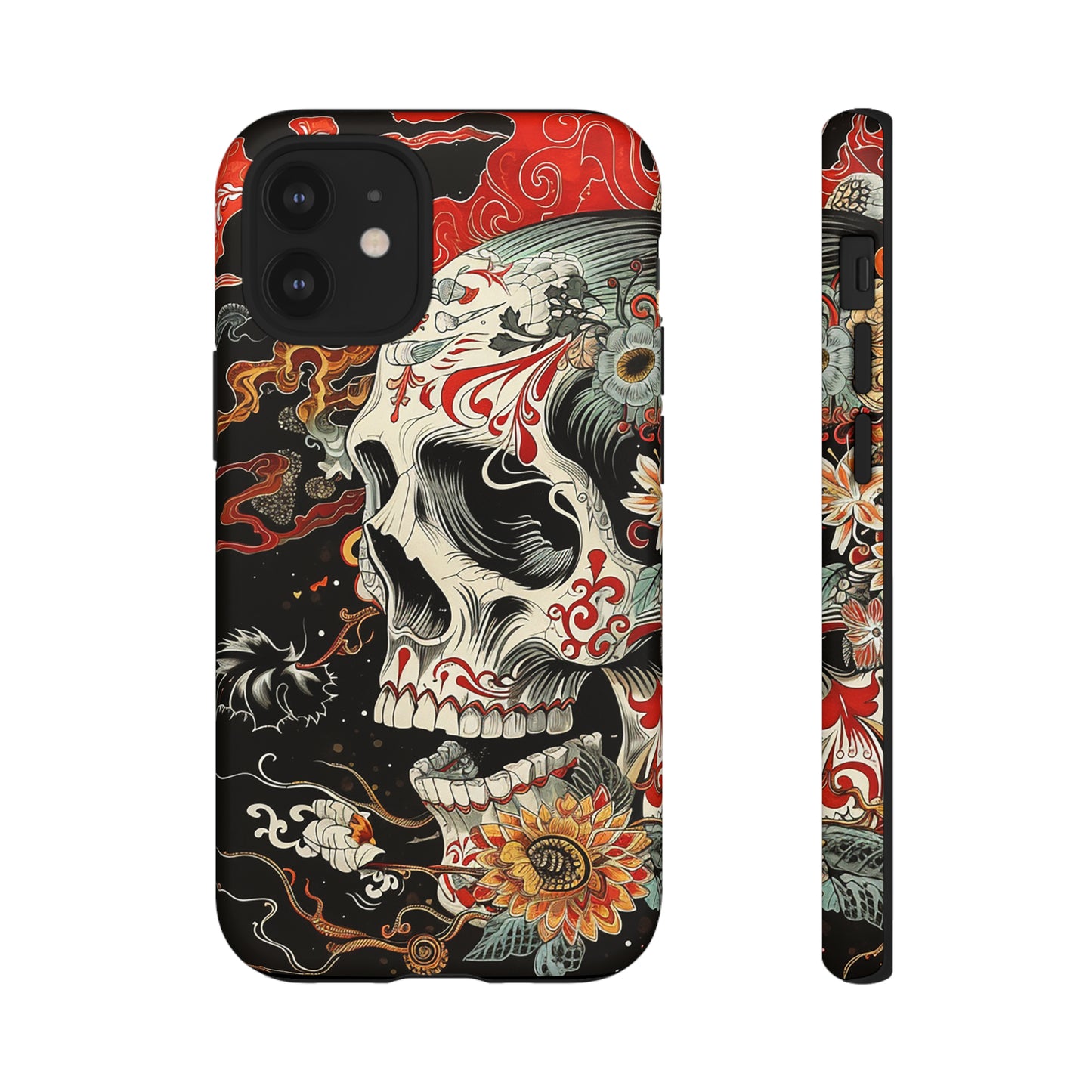 Tough Phone Case Skull 07