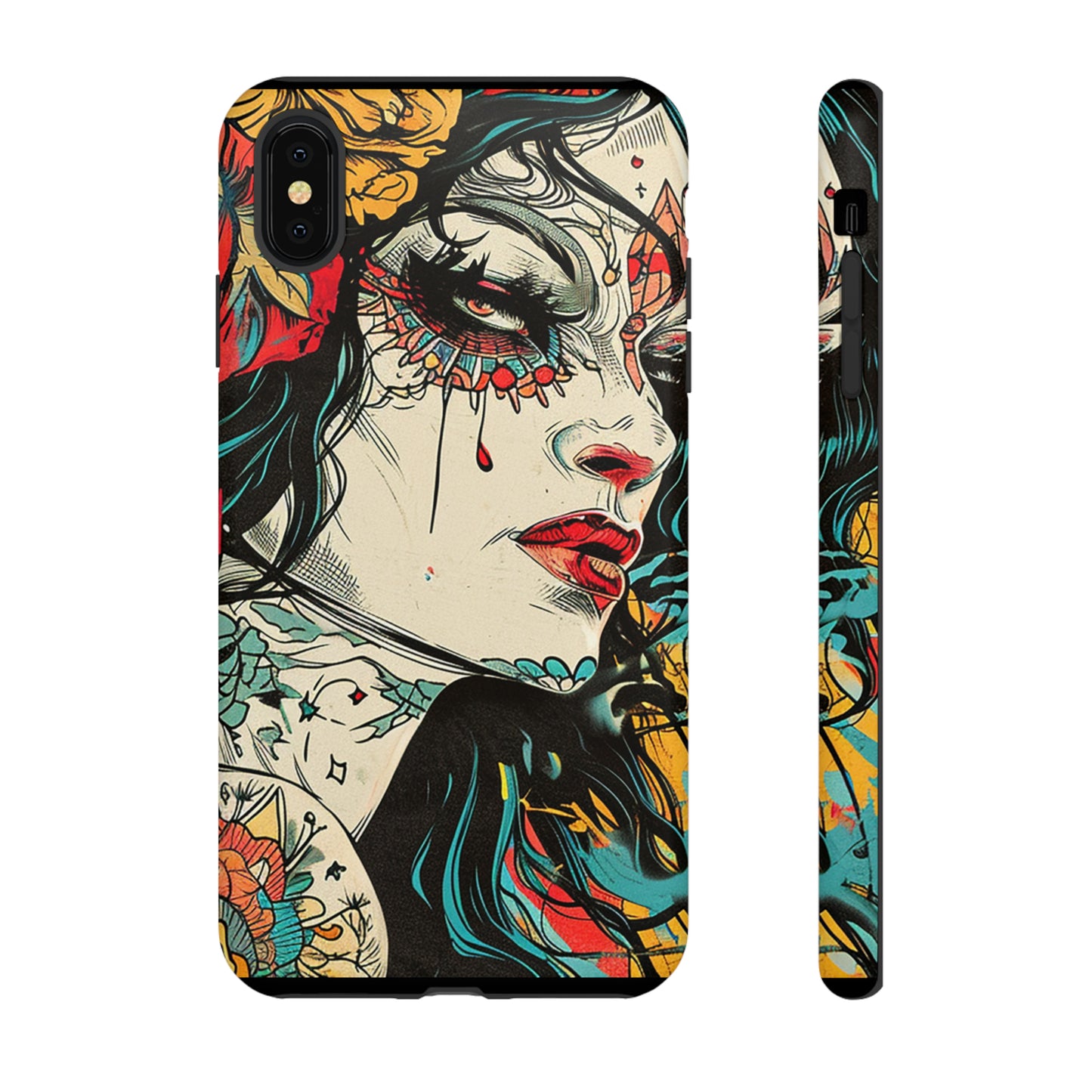 Tough Phone Case Lady 02