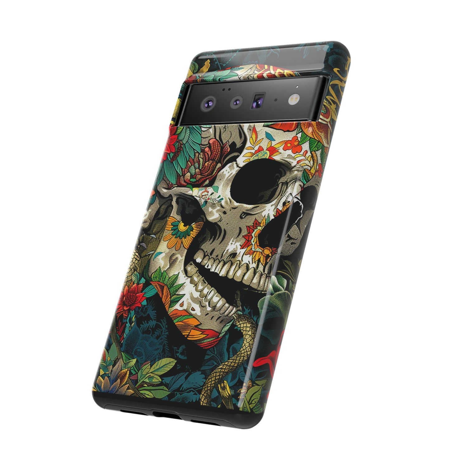 Tough Phone Case Skull 01