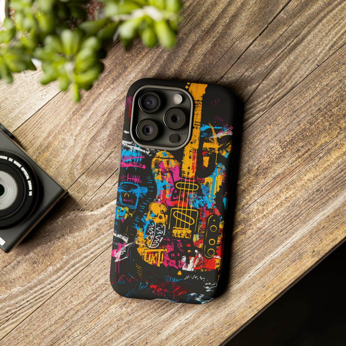 Tough Phone Case Rock ‘n’ Roll Graphics