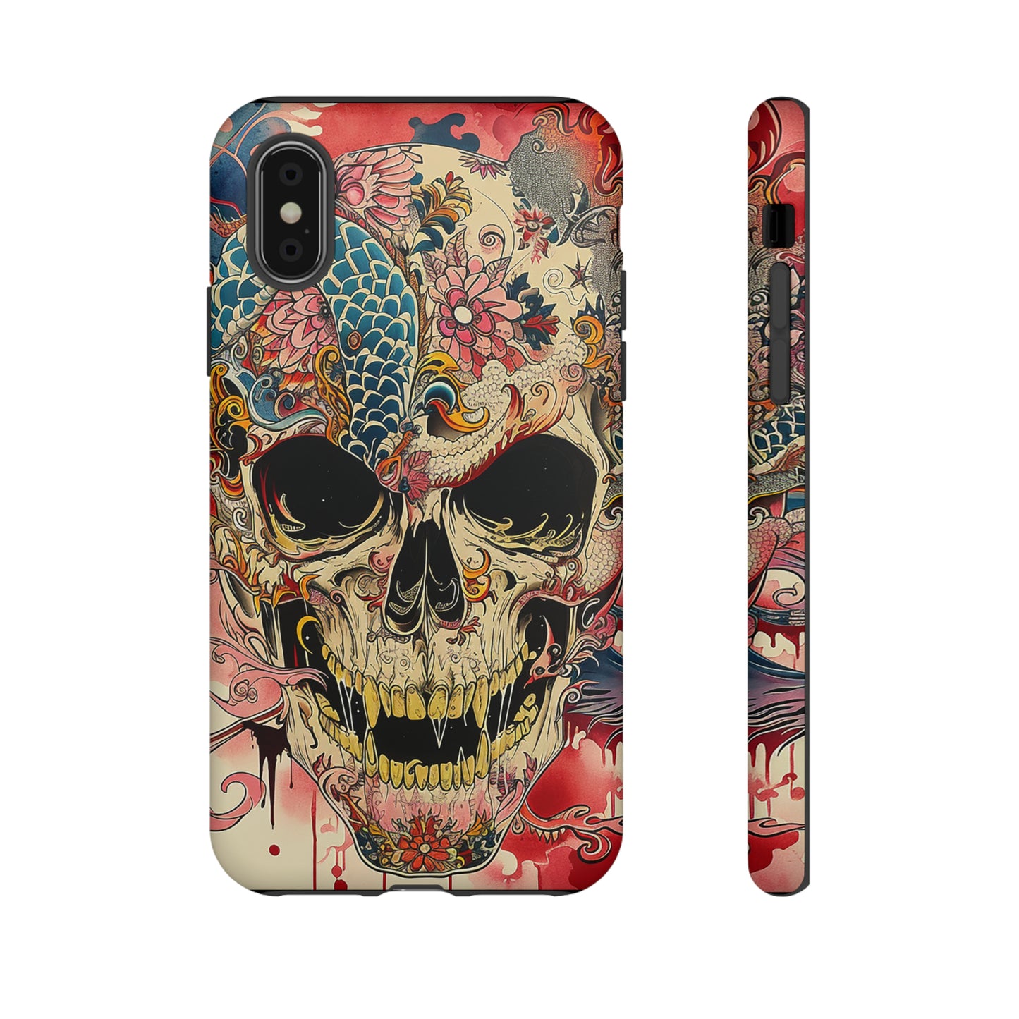 Tough Phone Case Skull 05