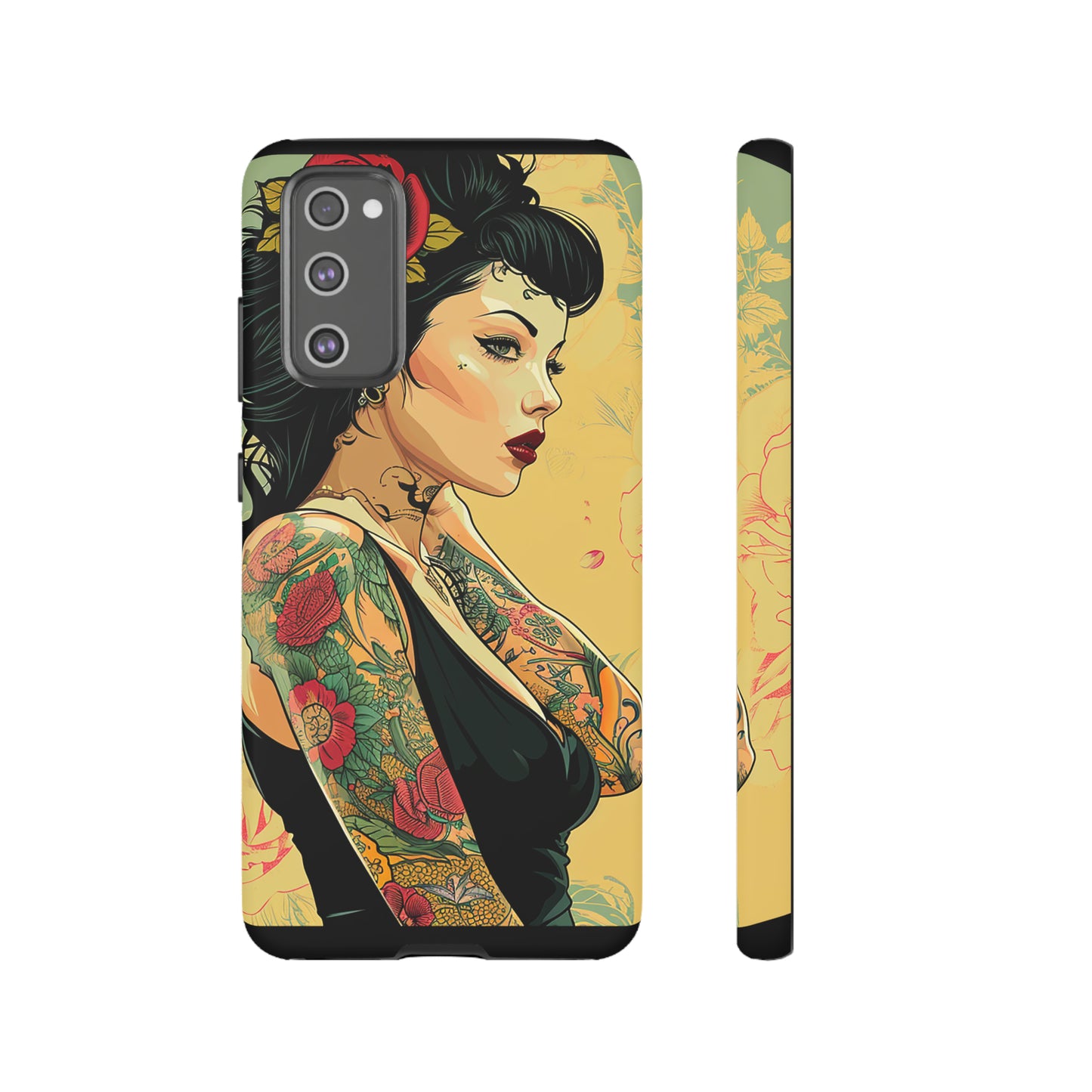 Tough Phone Case Lady 06