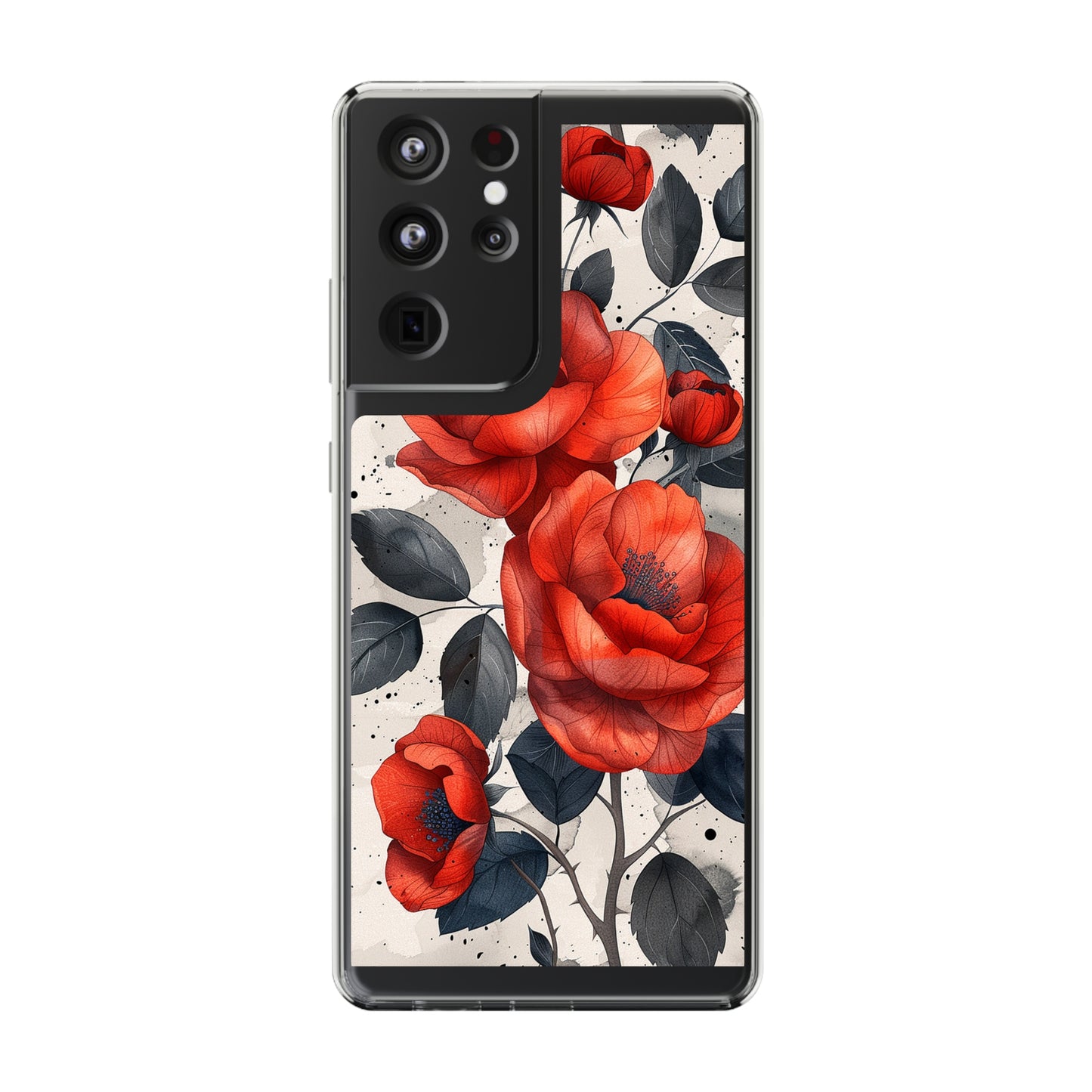 Clear Phone Cases Floral