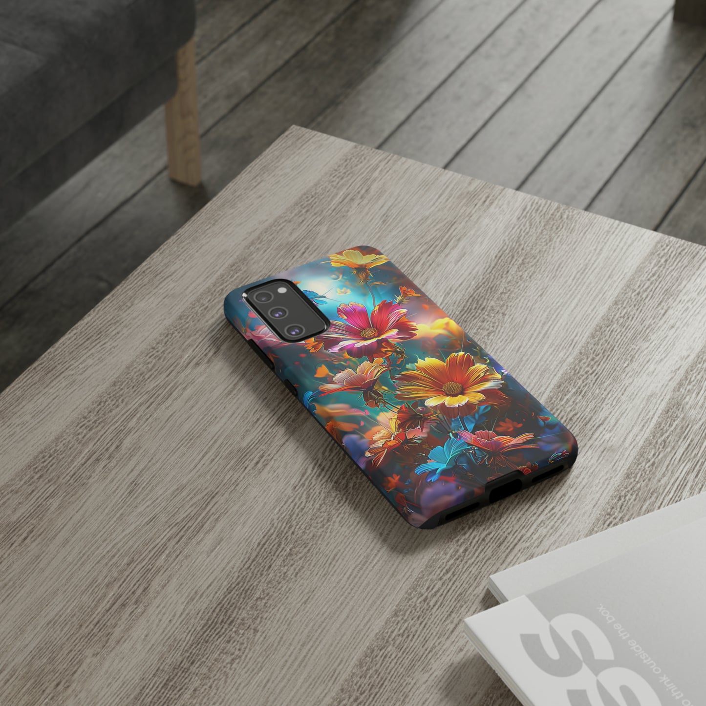 Tough Phone Case Flower 01