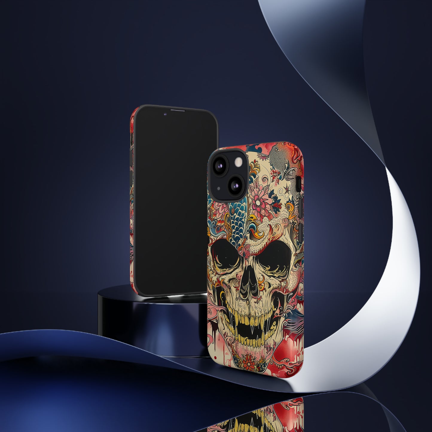 Tough Phone Case Skull 05
