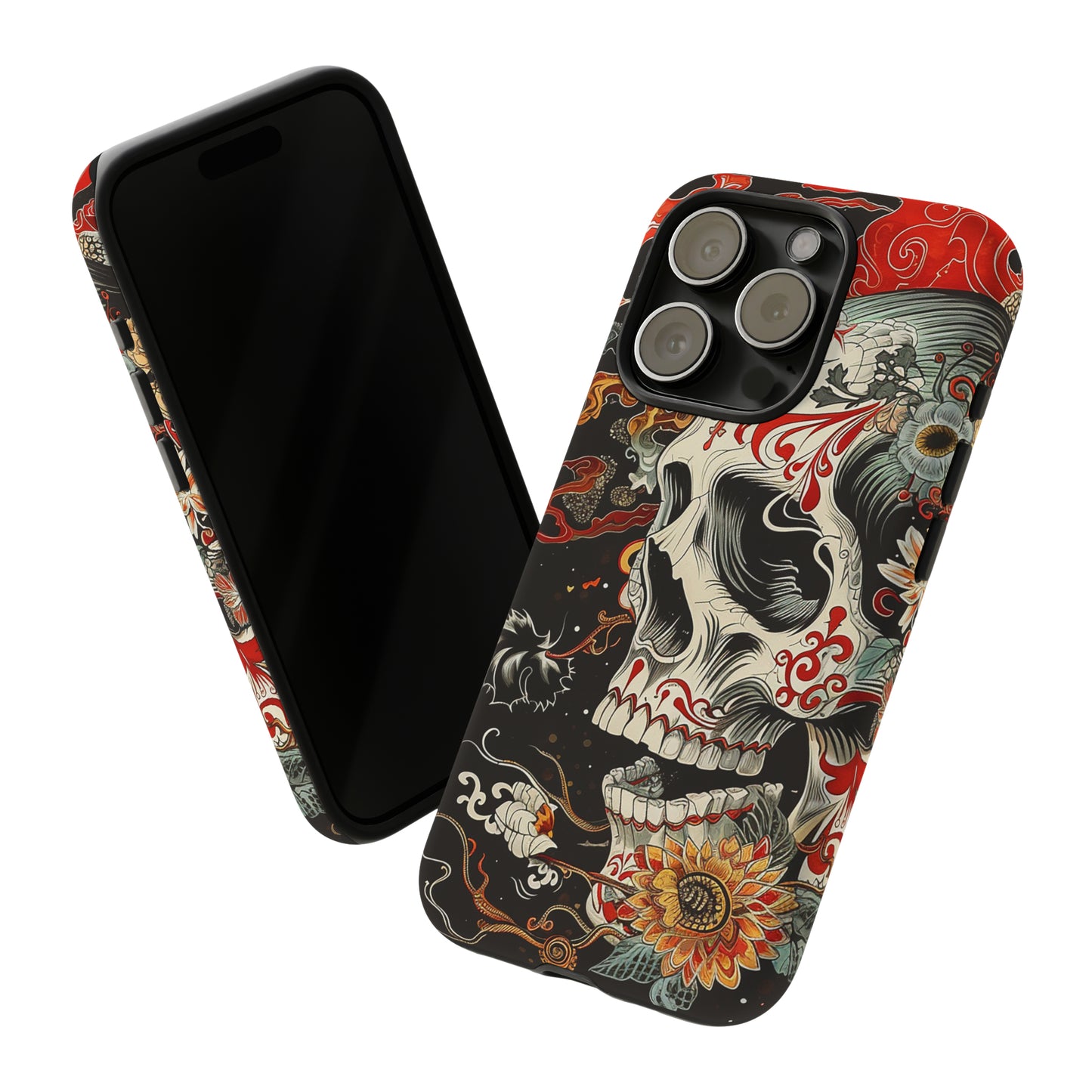 Tough Phone Case Skull 07