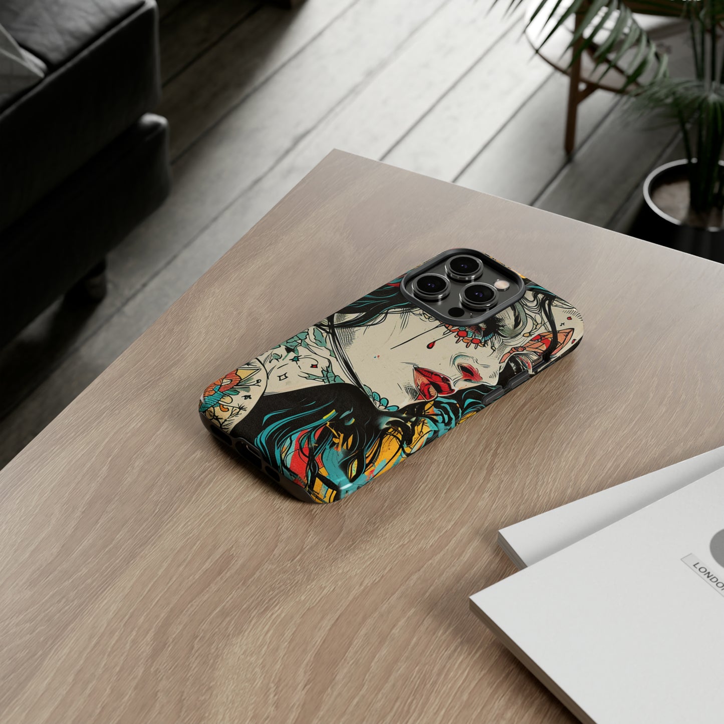 Tough Phone Case Lady 02