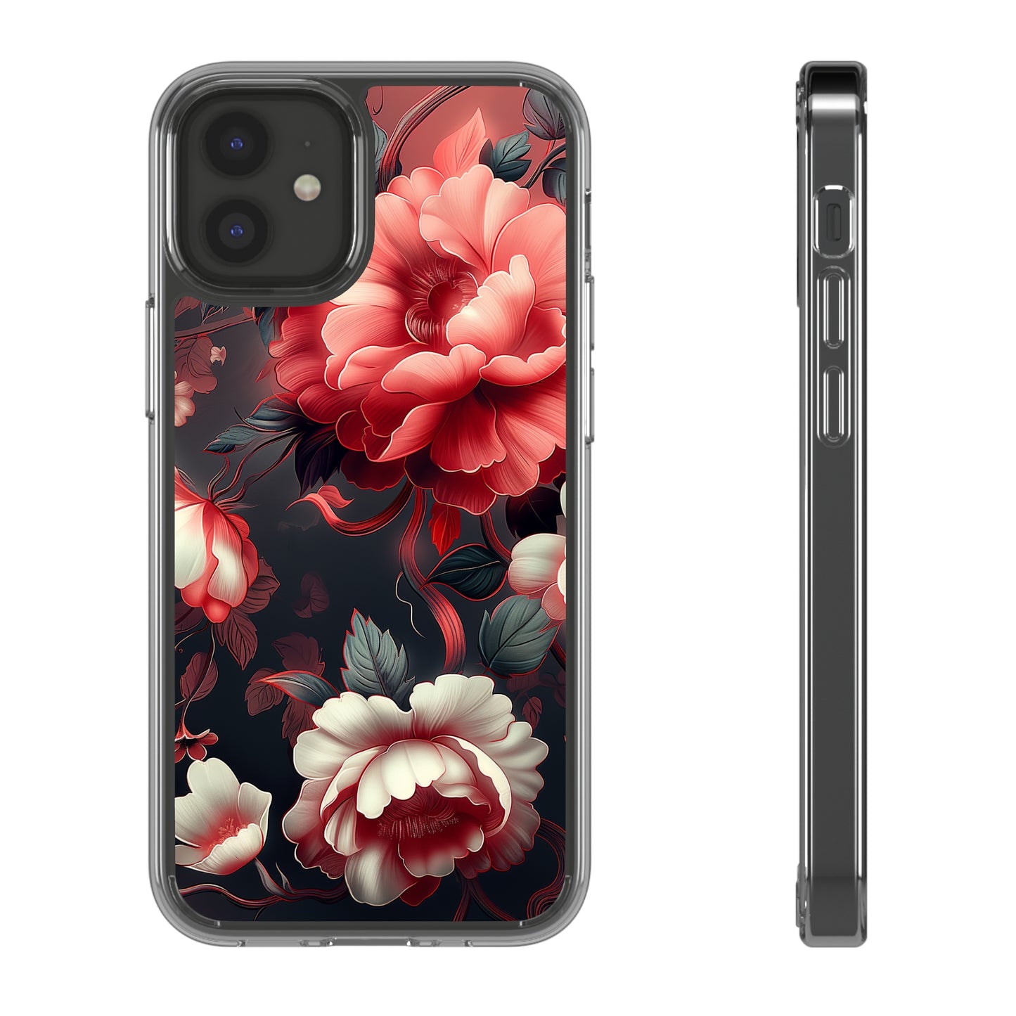 Clear Phone Cases Floral