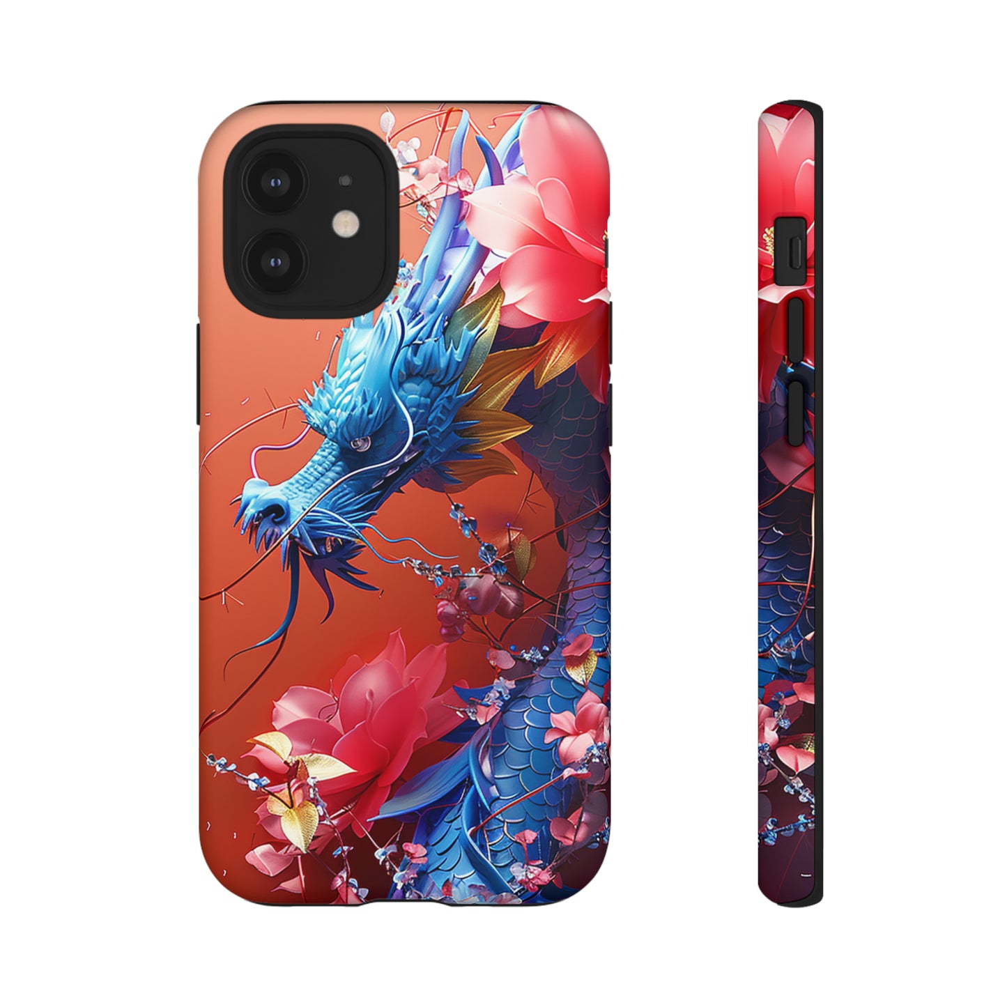 Tough Phone Cases Azure Serpent