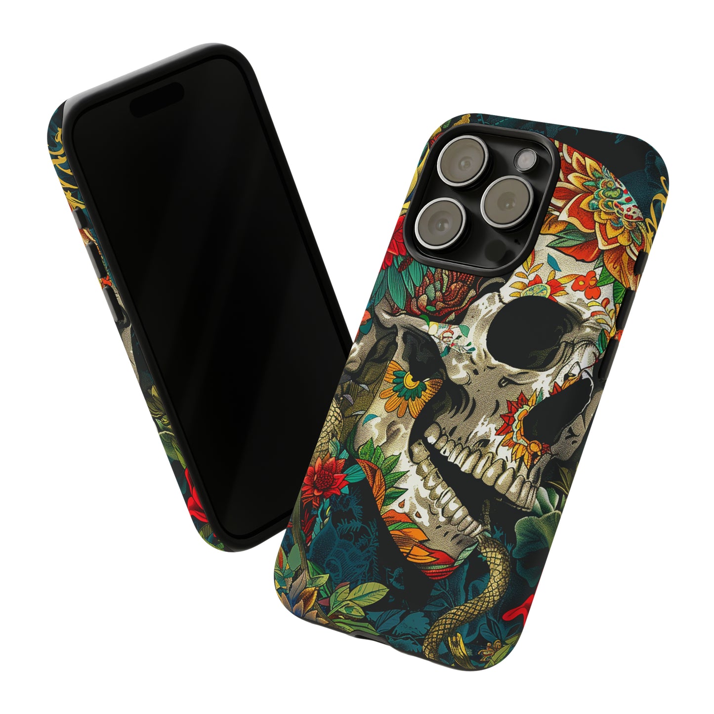 Tough Phone Case Skull 01