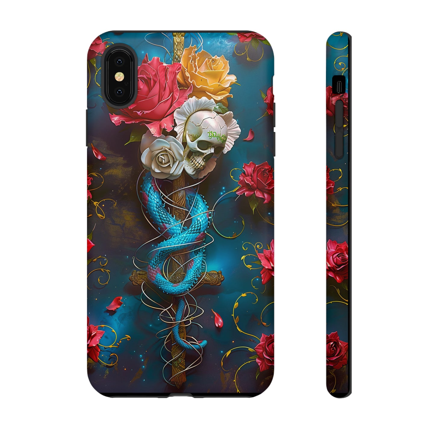 Tough Phone Cases Serpent & Roses