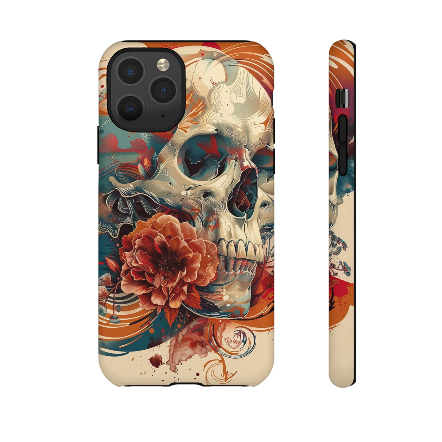 Tough Phone Case Skull 04