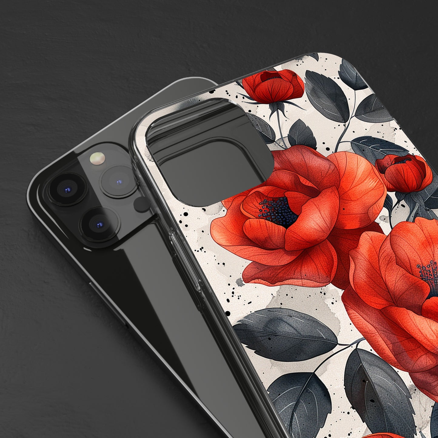 Clear Phone Cases Floral