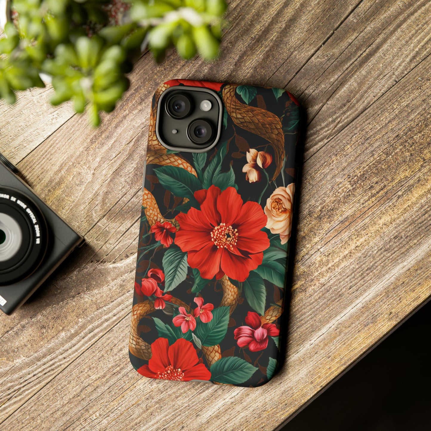 Tough Phone Case Flower 03