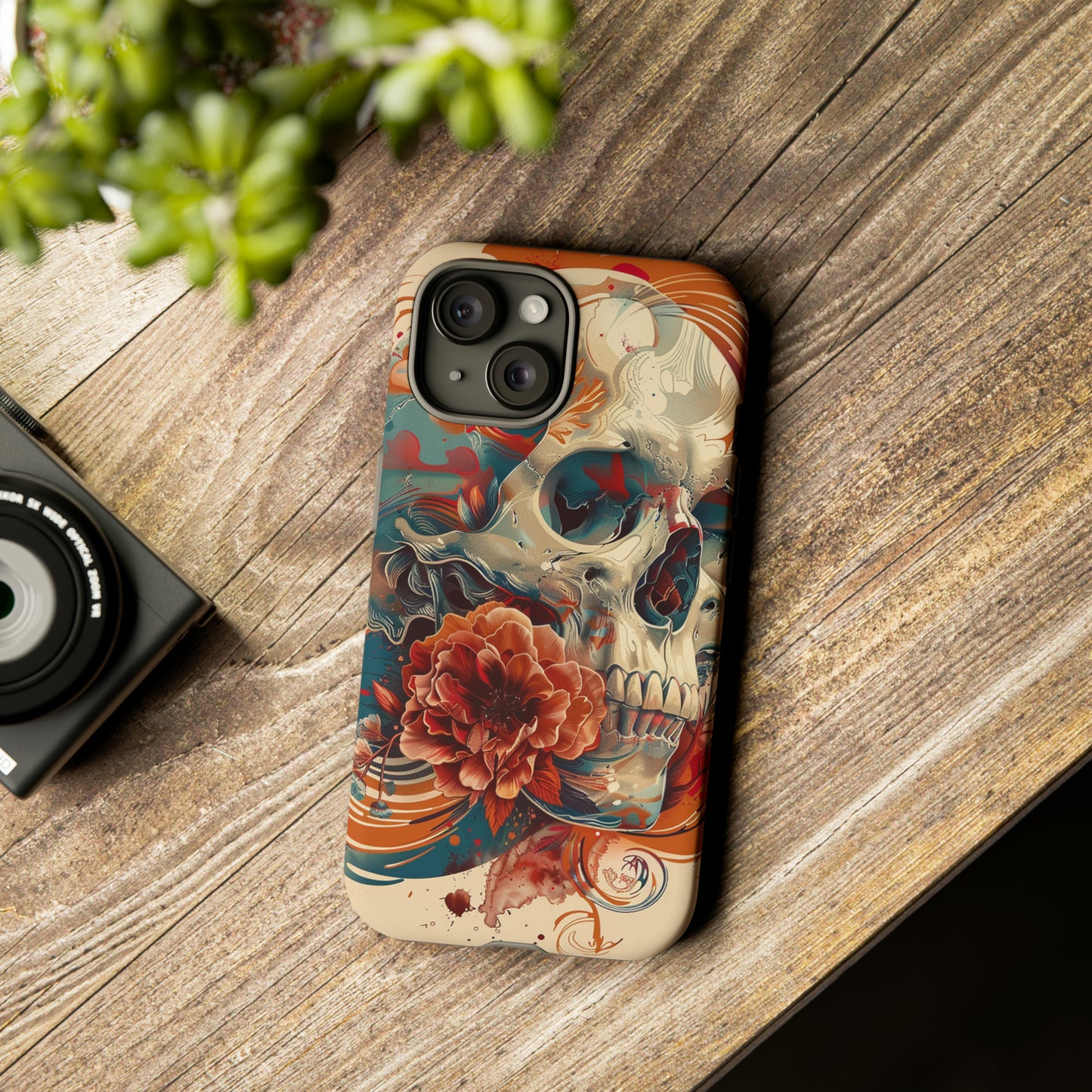 Tough Phone Case Skull 04