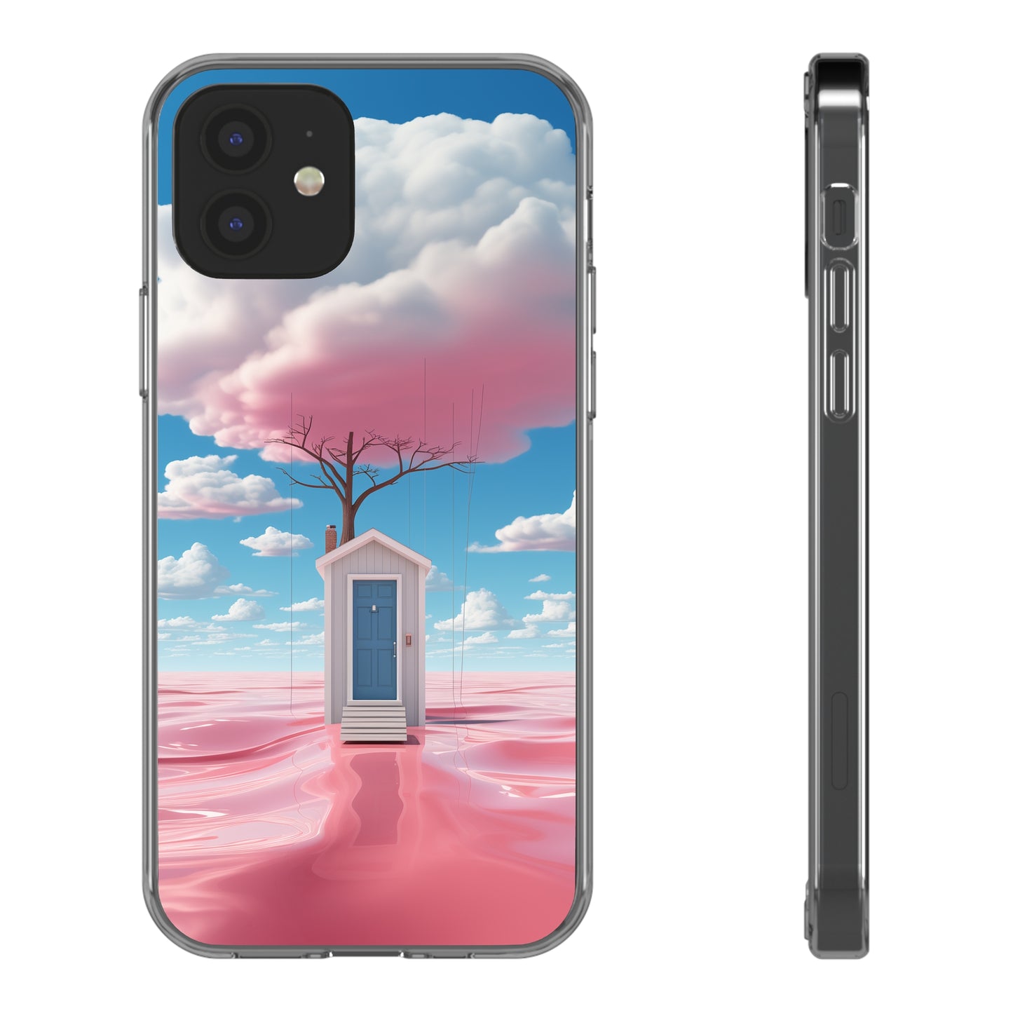 Clear Phone Cases Surreal Art