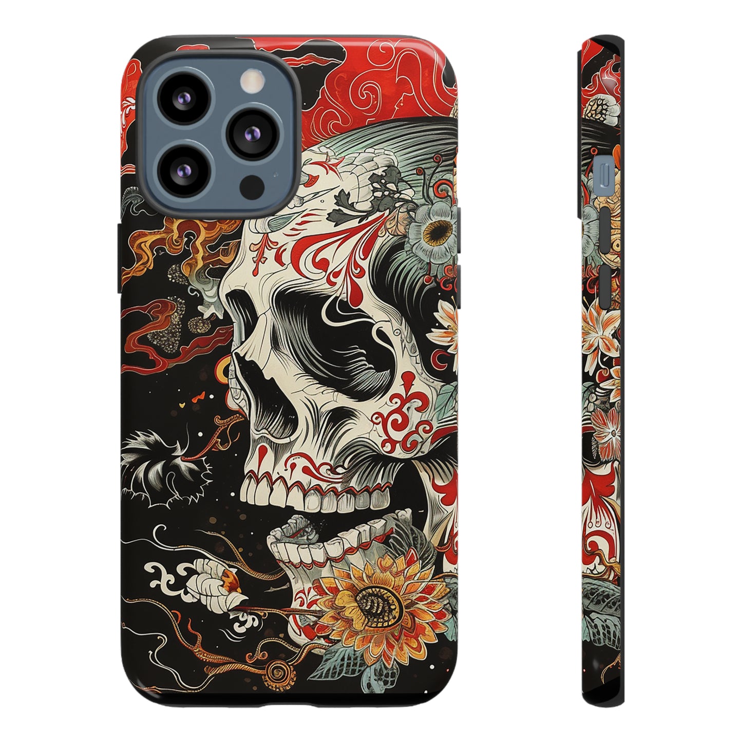 Tough Phone Case Skull 07