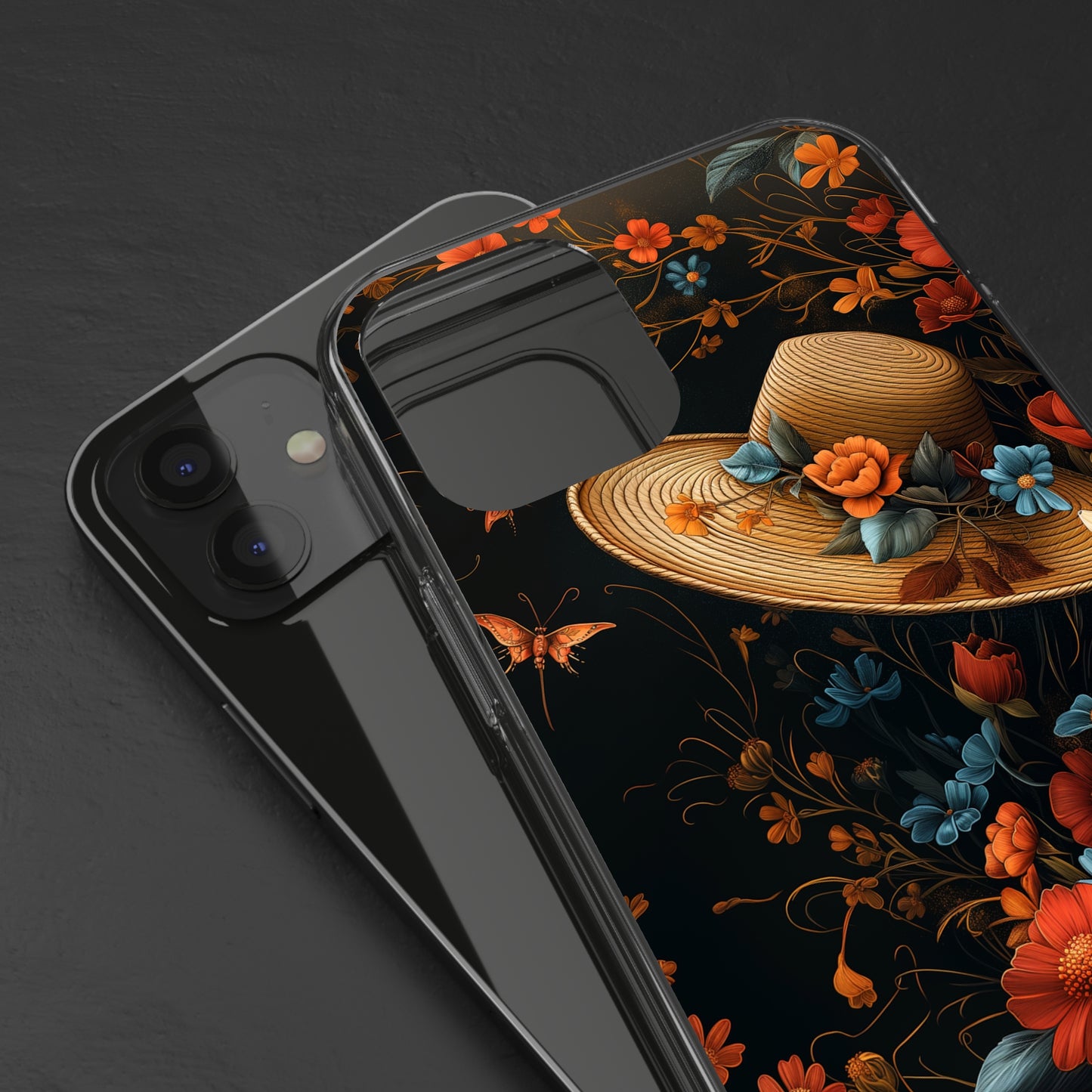 Clear Phone Cases Floral