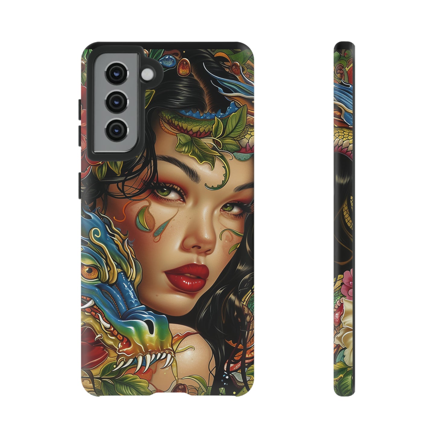 Tough Phone Case Lady 03