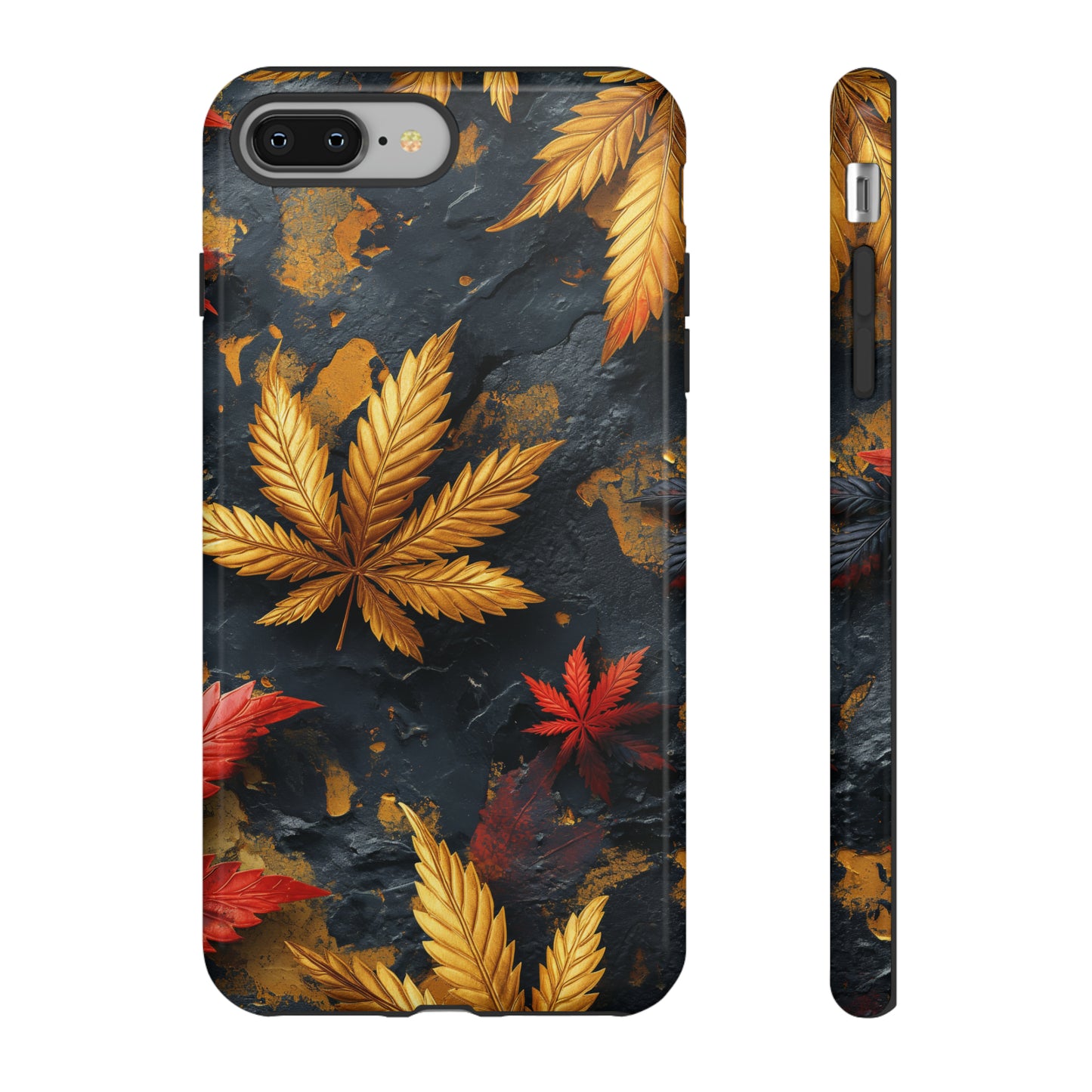 Tough Phone Case Cannabis Gold