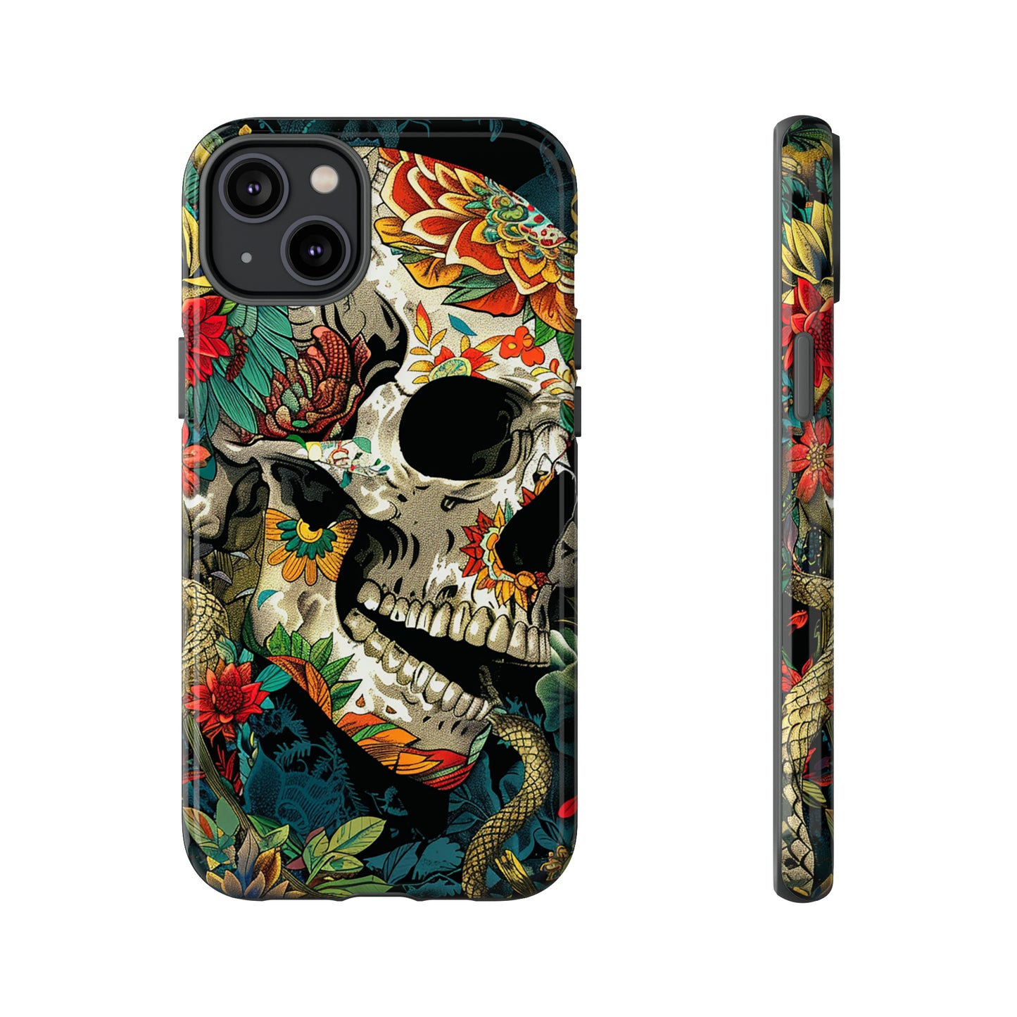 Tough Phone Case Skull 01