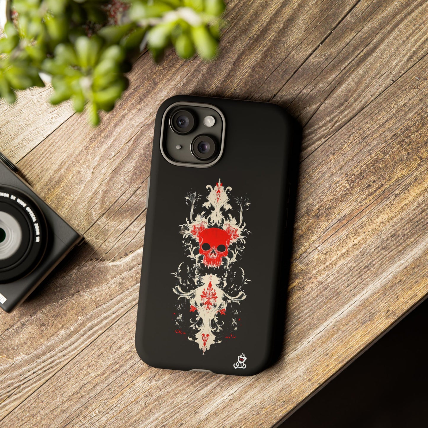 Tough Cases: Crimson Baroque Skull