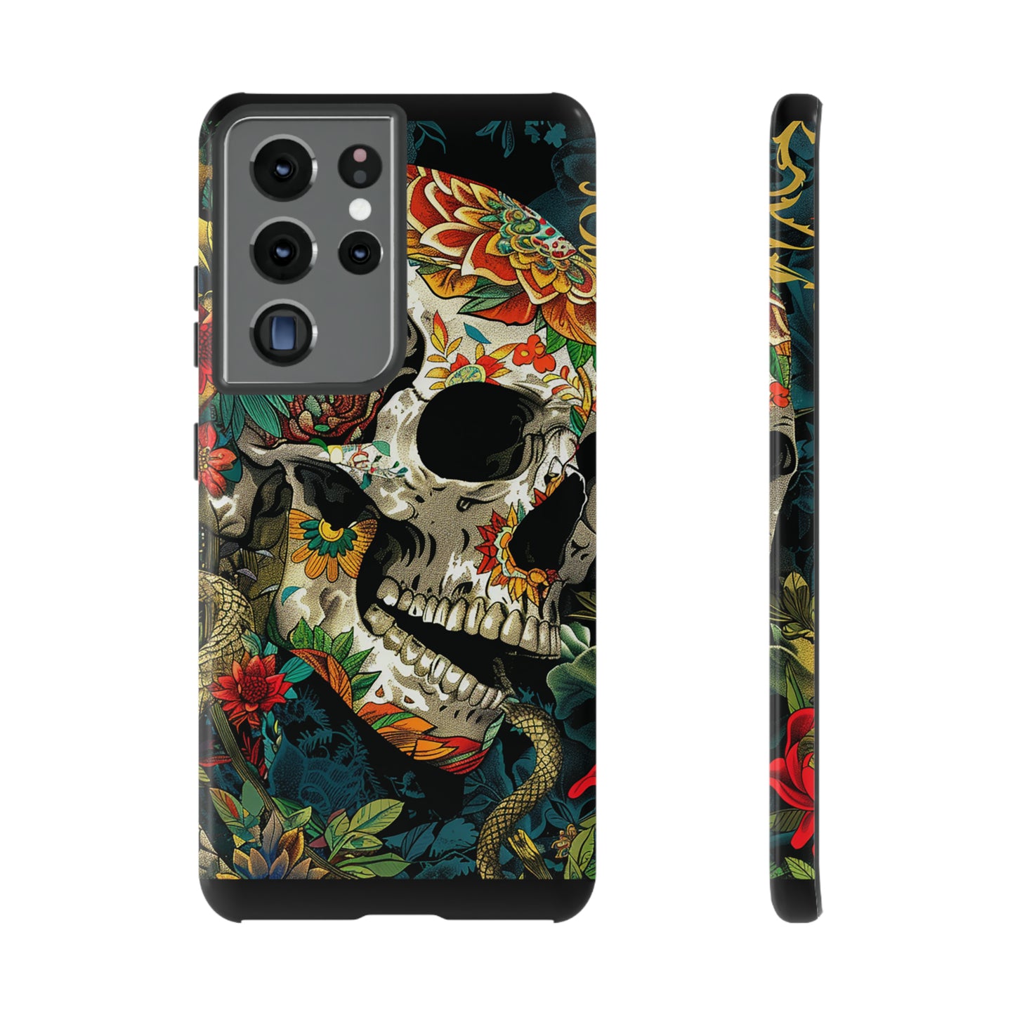 Tough Phone Case Skull 01