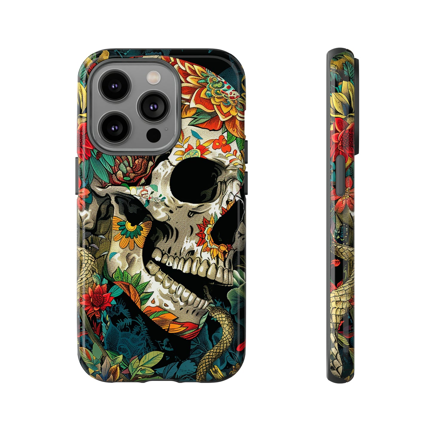 Tough Phone Case Skull 01