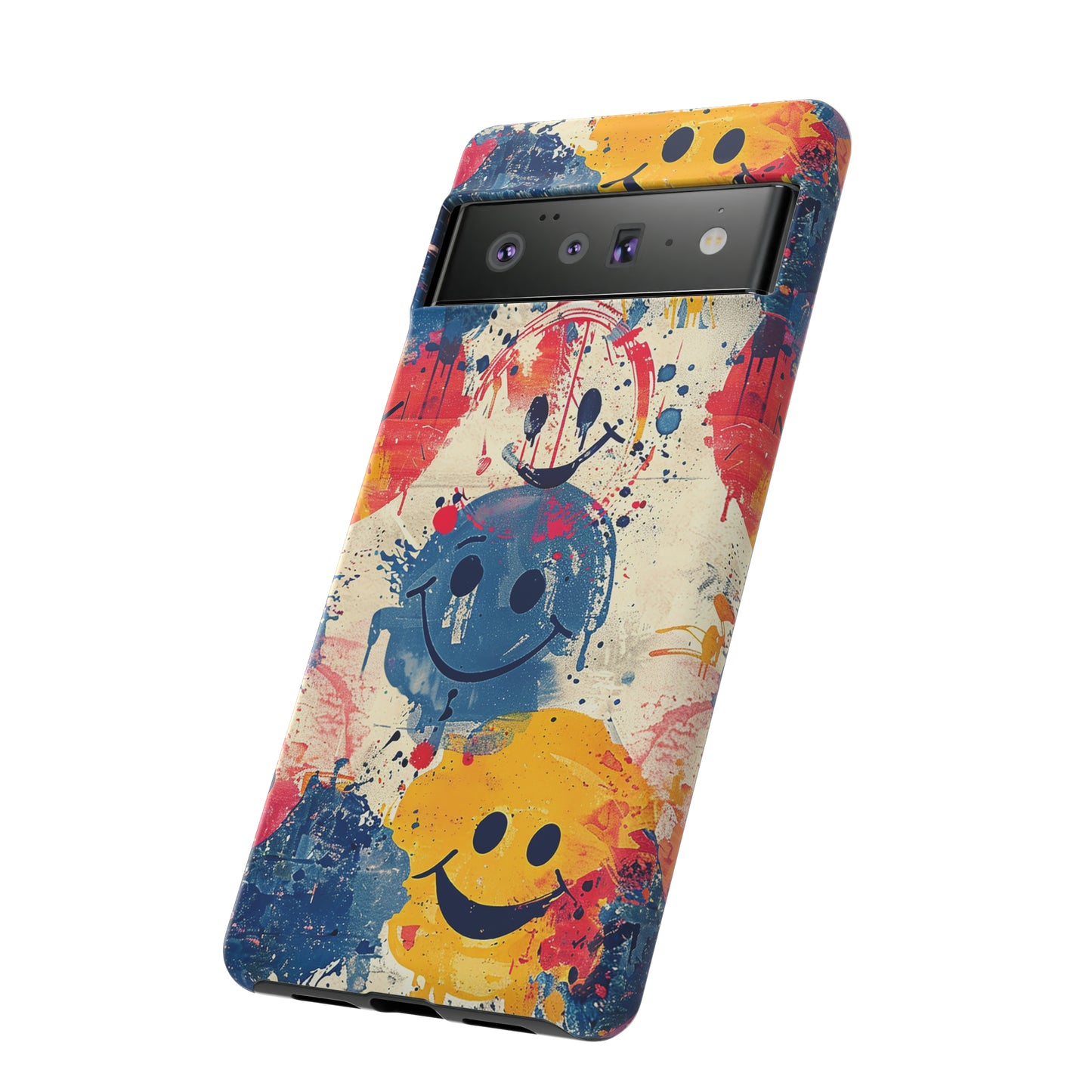 Tough Phone Case Happy Face