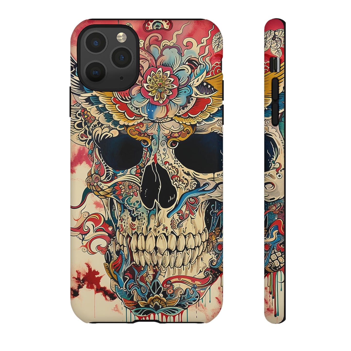 Tough Phone Case Skull 06